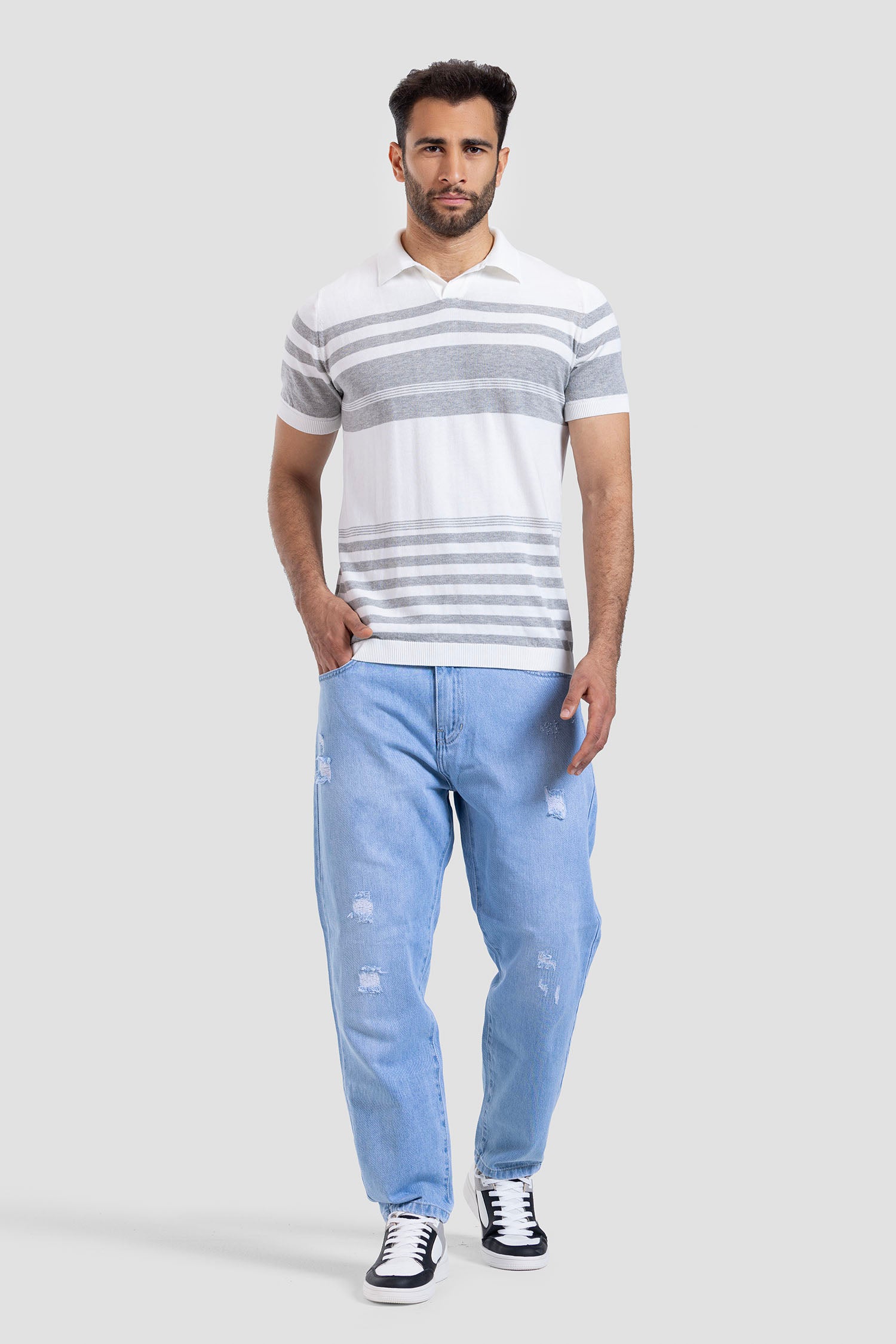 Knitted Polo Shirt