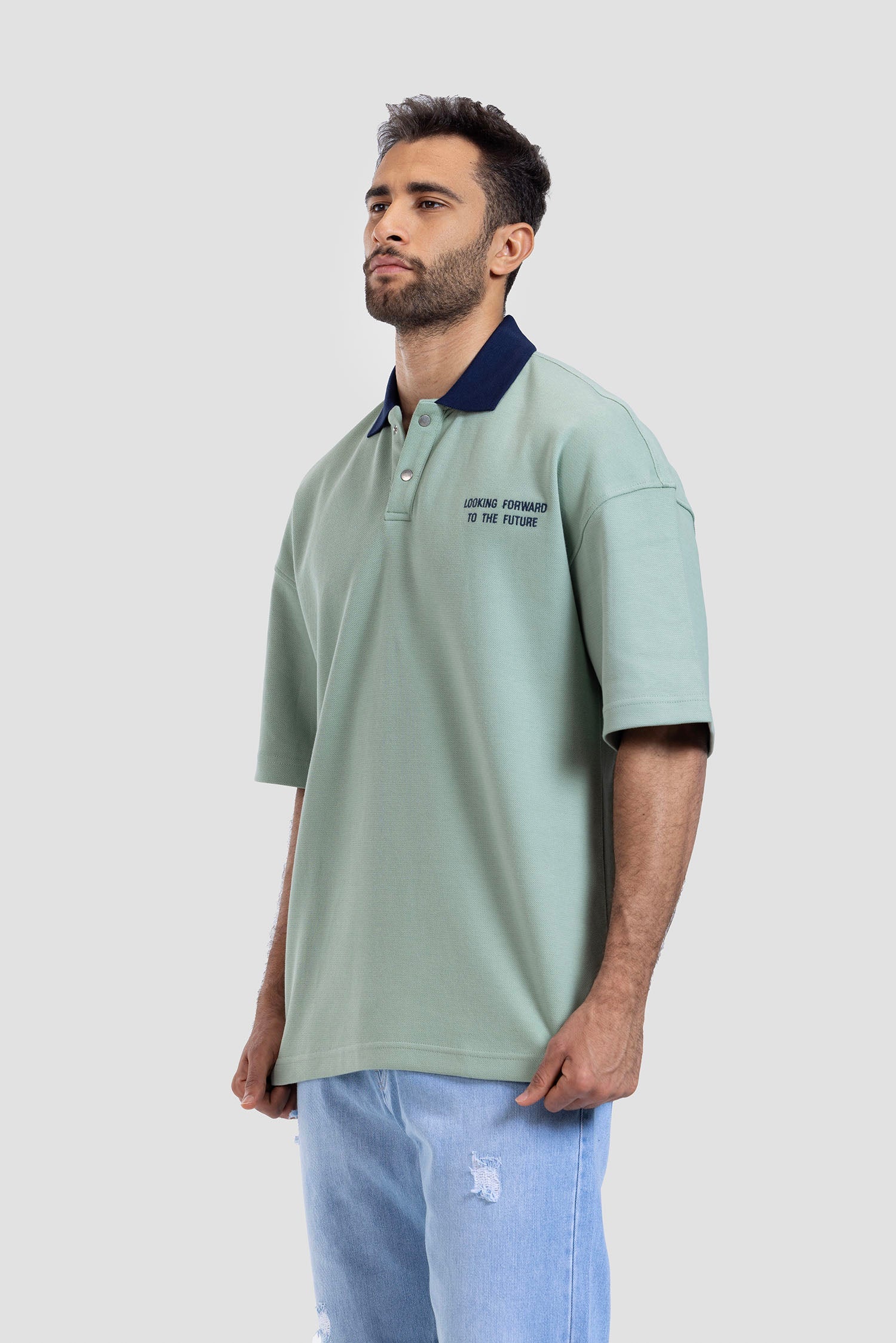 Over Size Polo Shirt