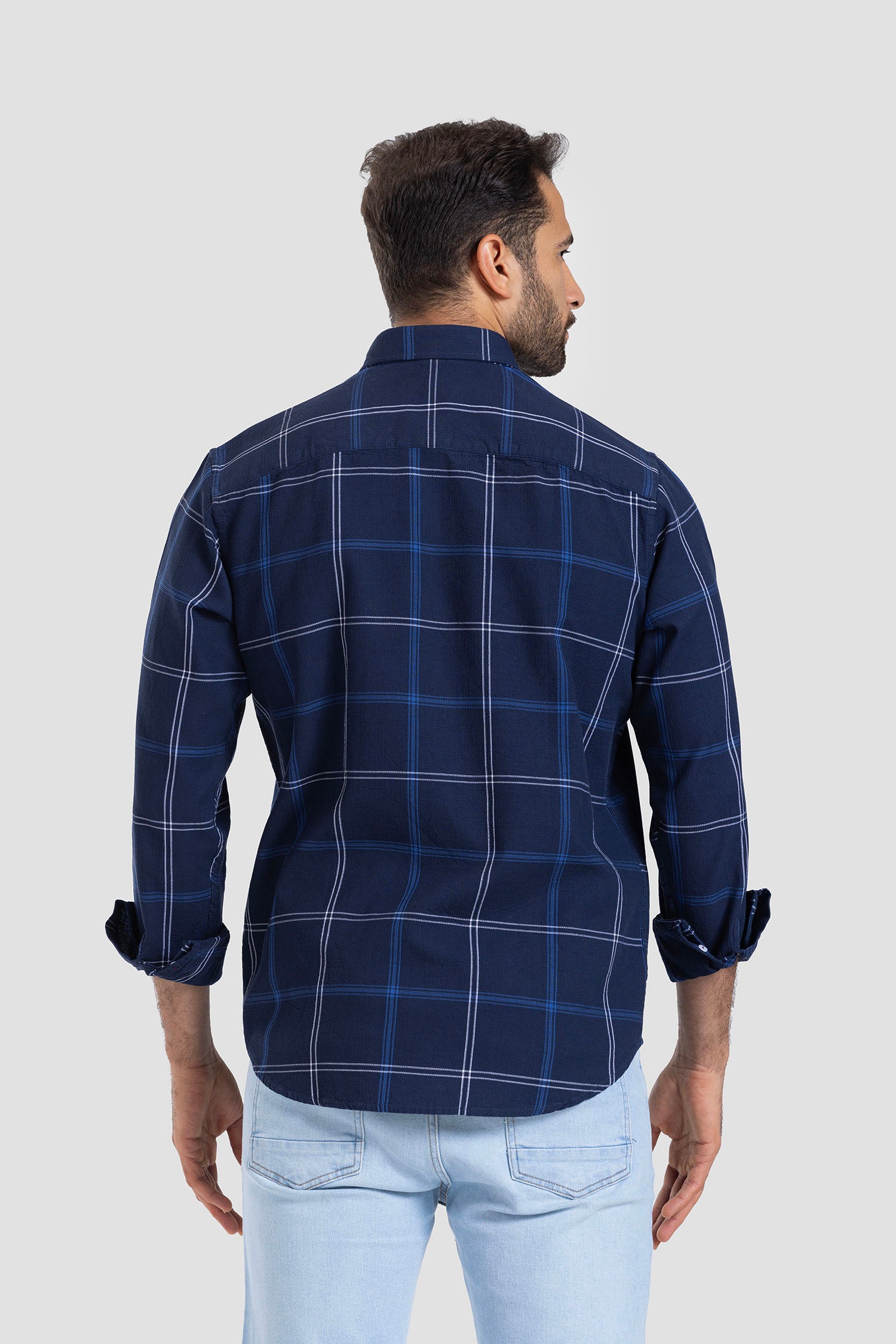 Slim Fit Checked Shirt