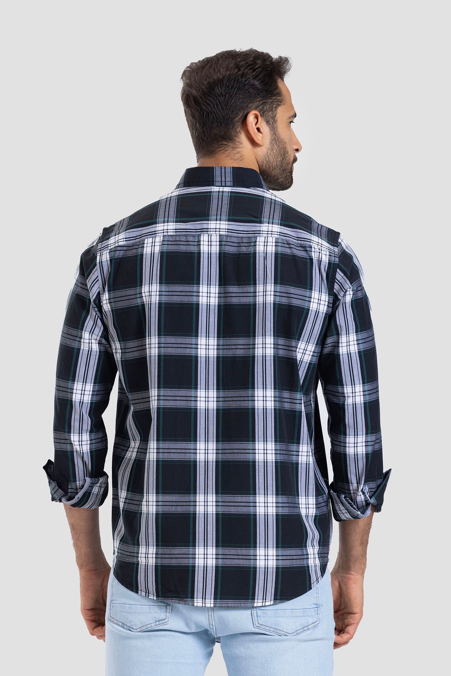 Slim Fit Checked Shirt