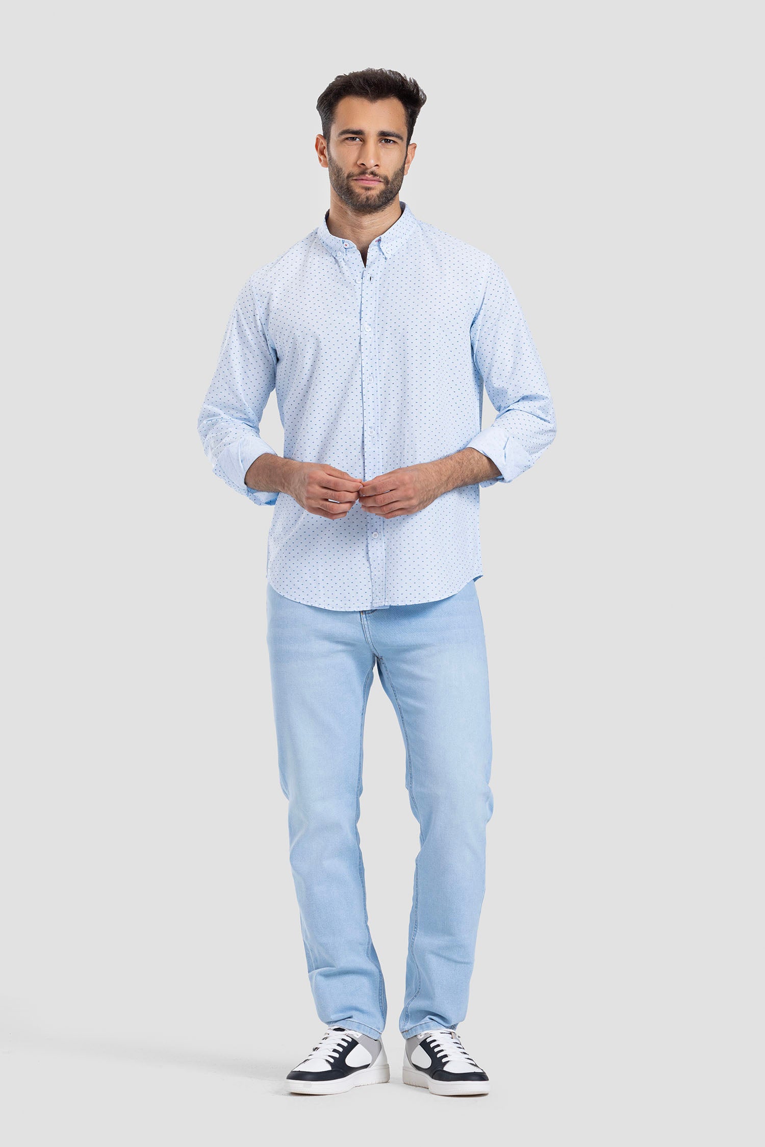 Slim Fit Printed Shirt