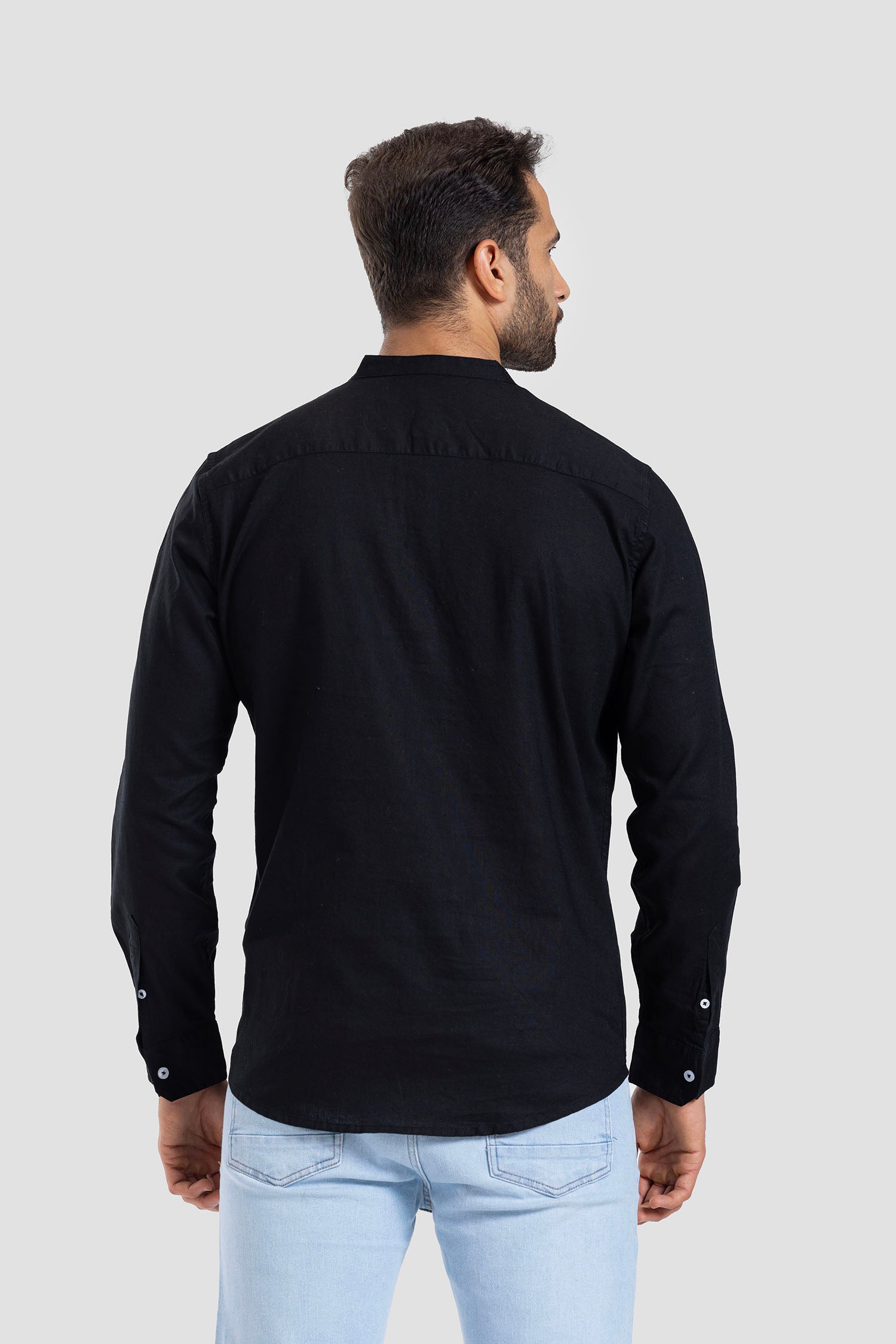 Slim Fit Solid Shirt