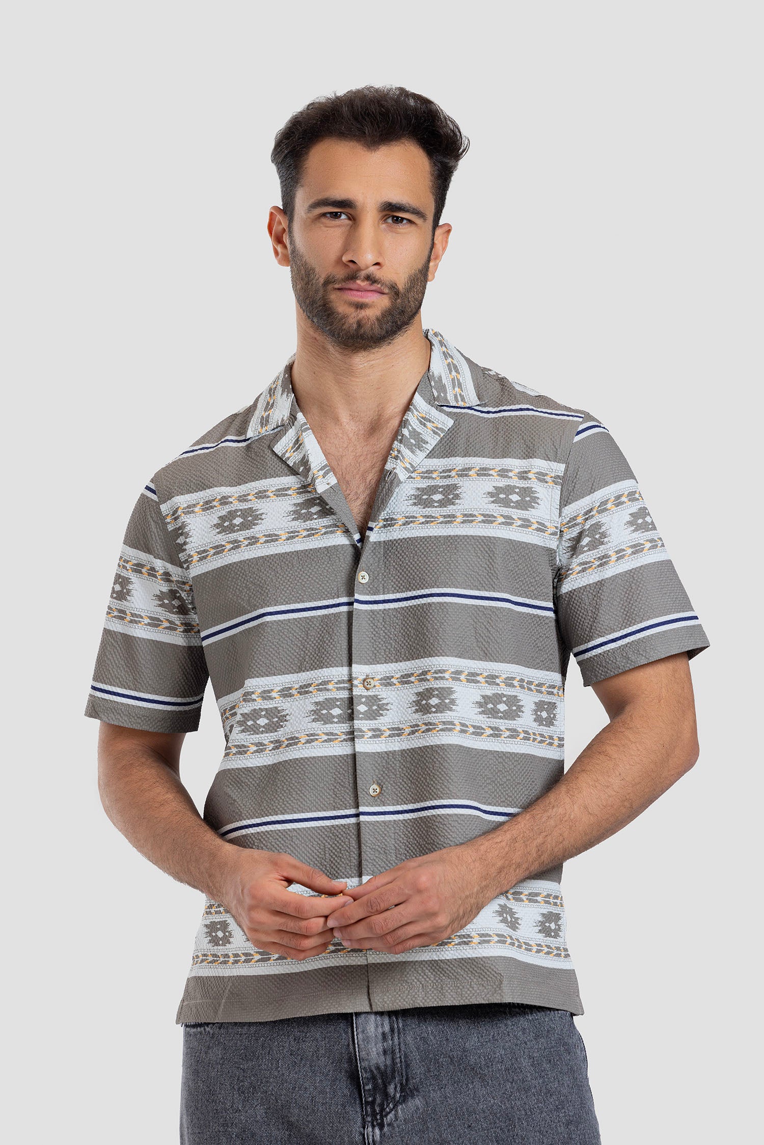 Slim Fit Short Sleeve Shirt