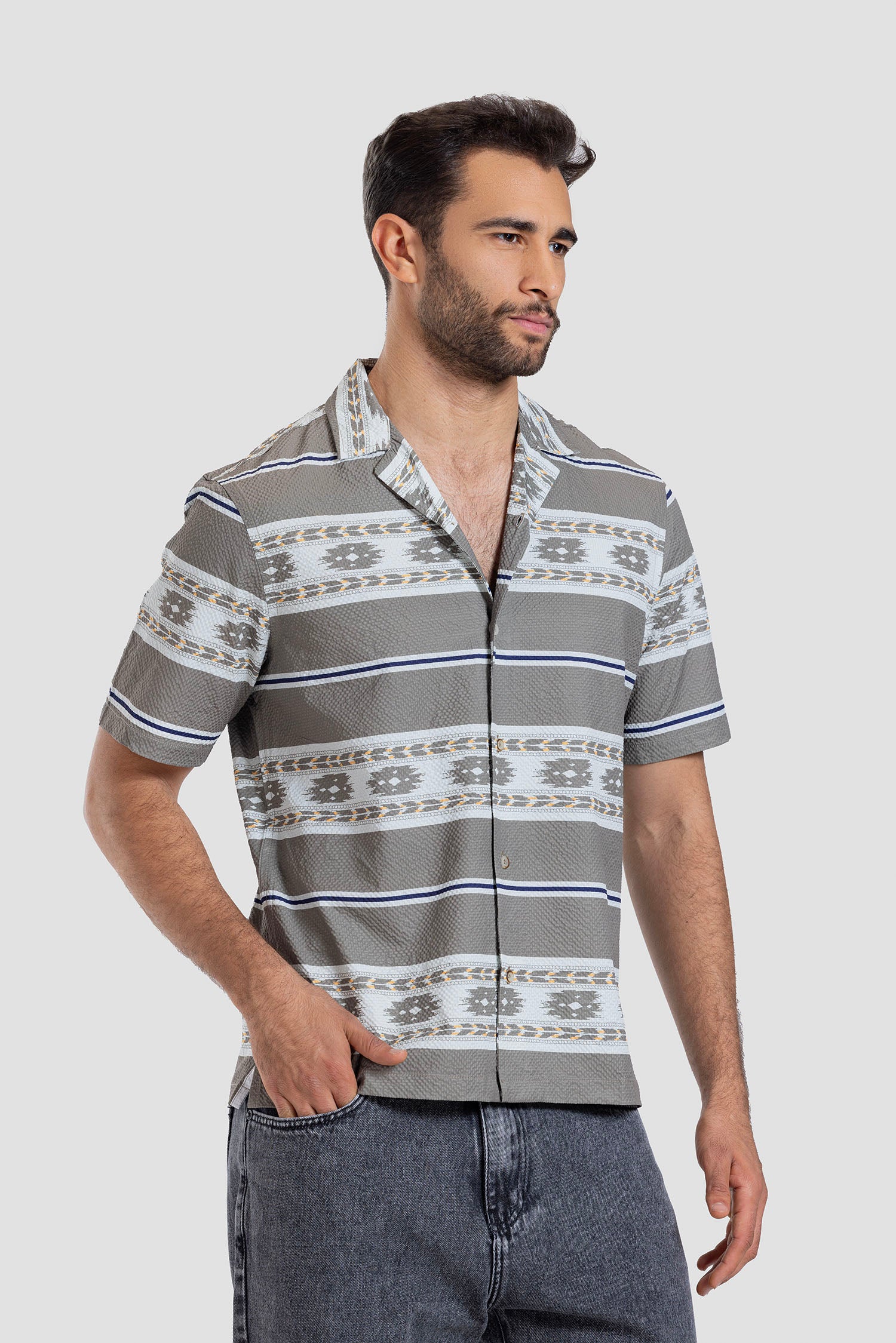 Slim Fit Short Sleeve Shirt