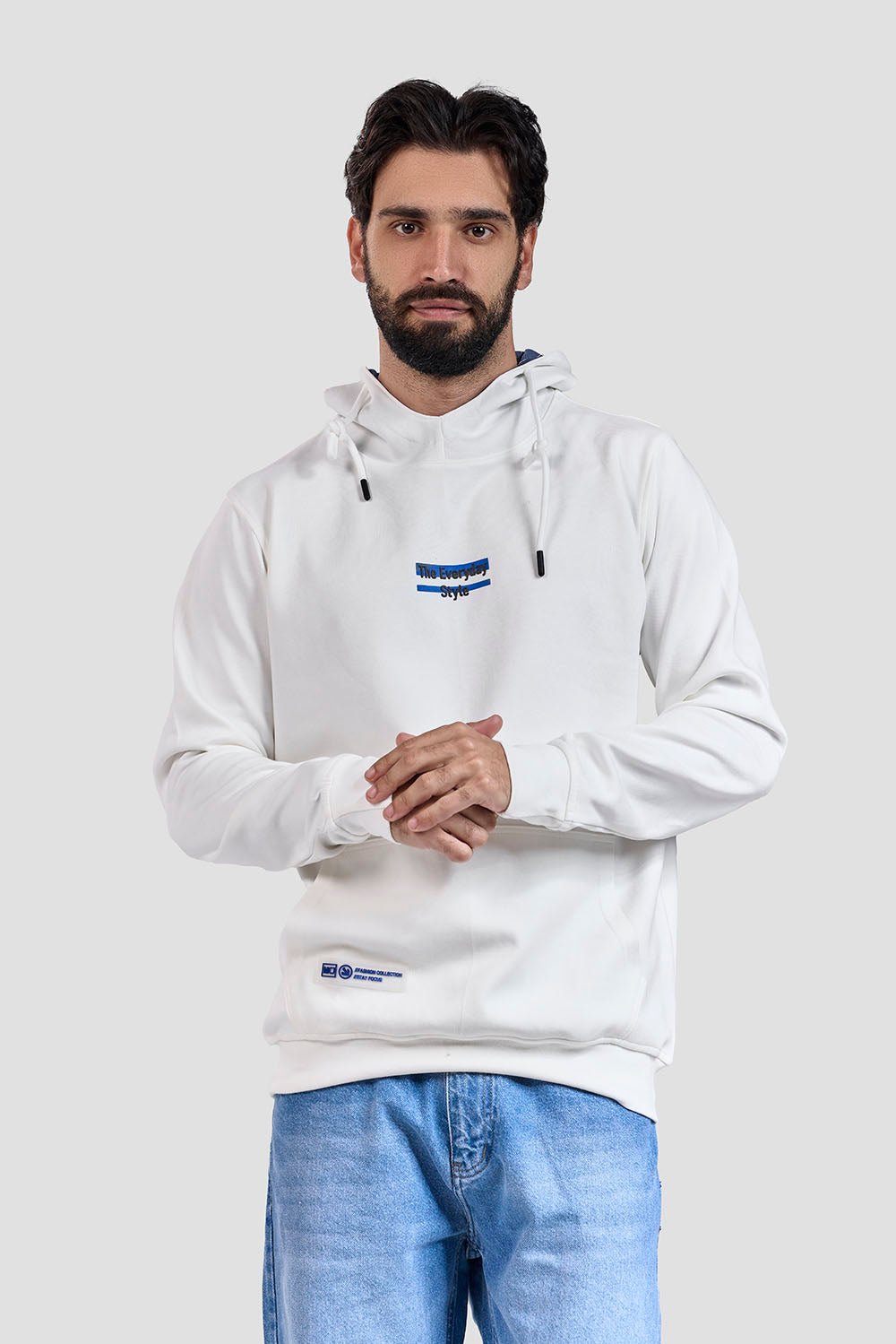 printed hoodie sweatshirt
