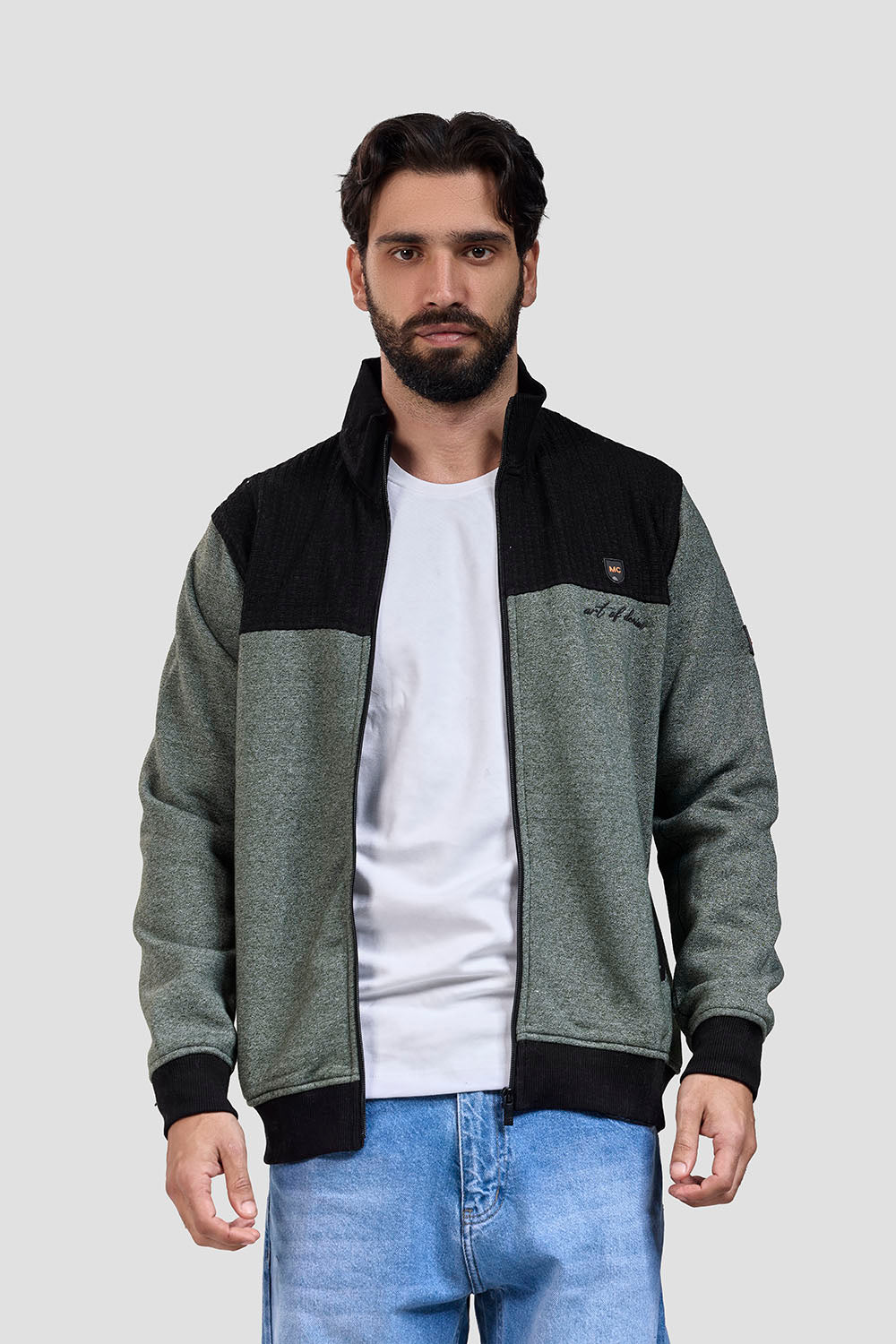 full zipper hoodie sweatshirt