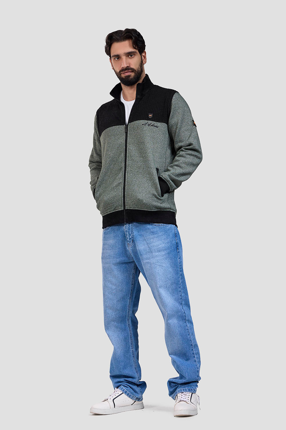 full zipper hoodie sweatshirt