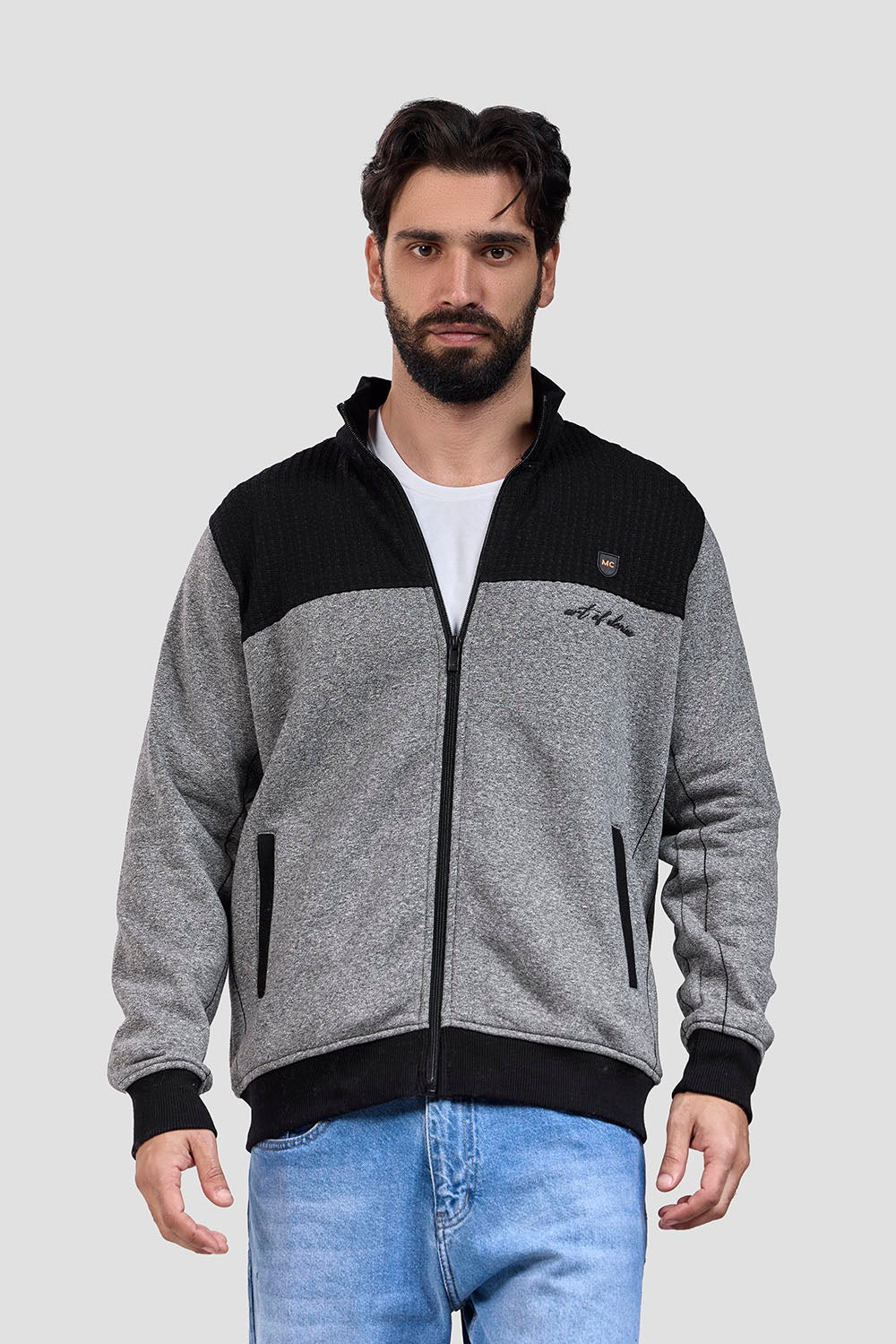 full zipper hoodie sweatshirt