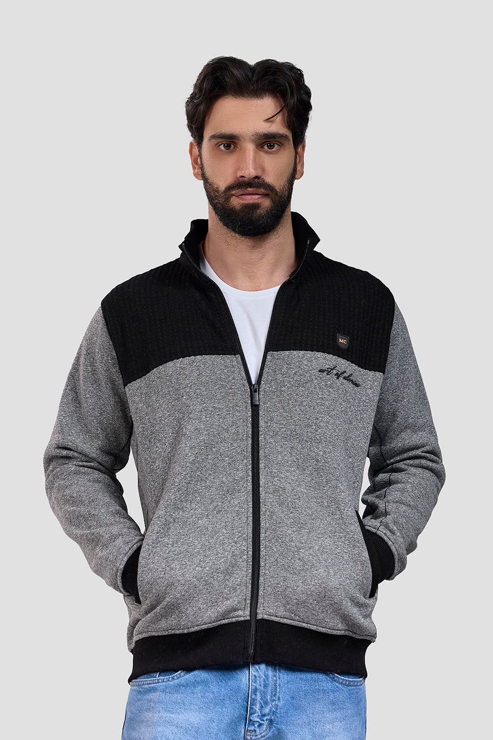 full zipper hoodie sweatshirt