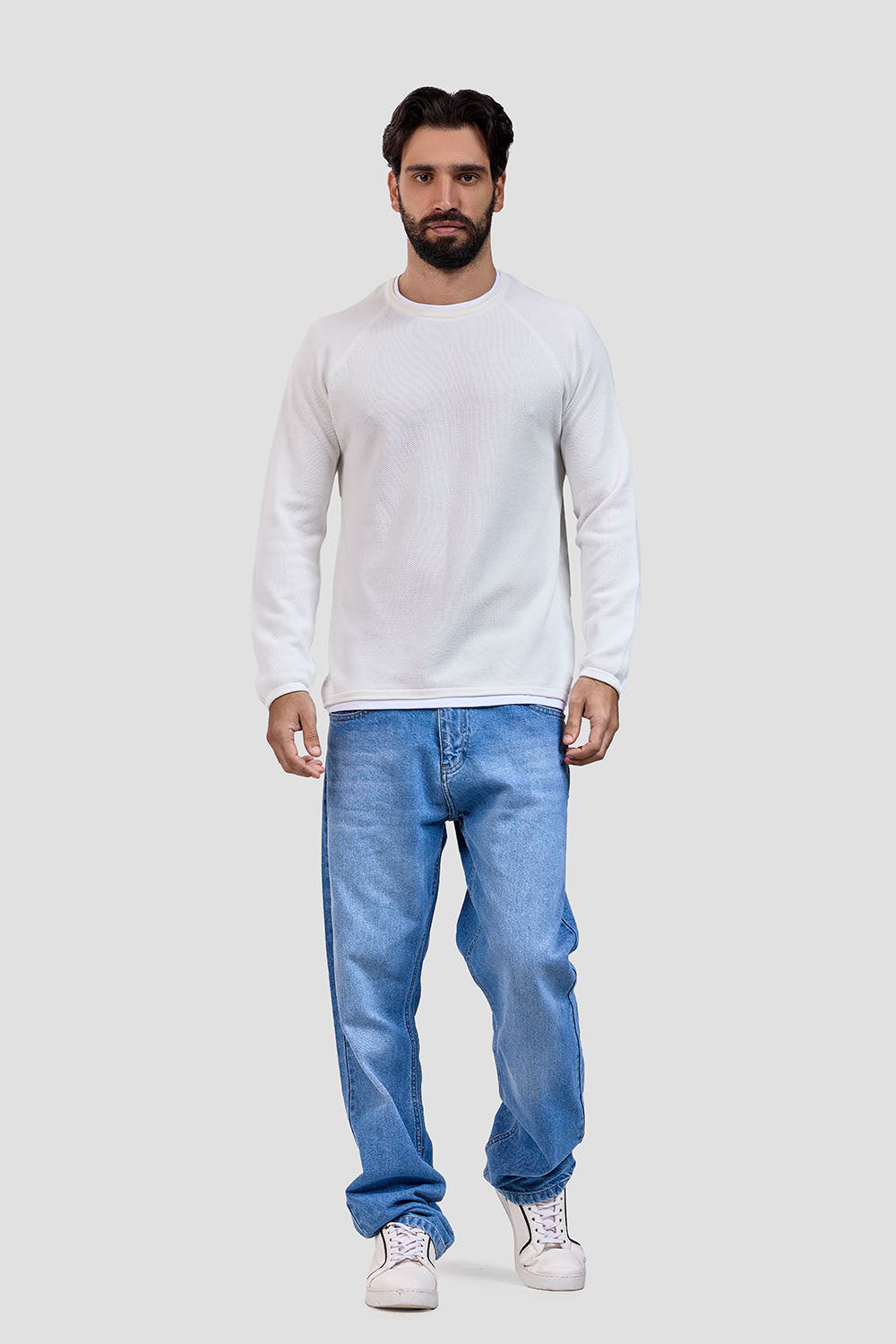 crew neck pullover