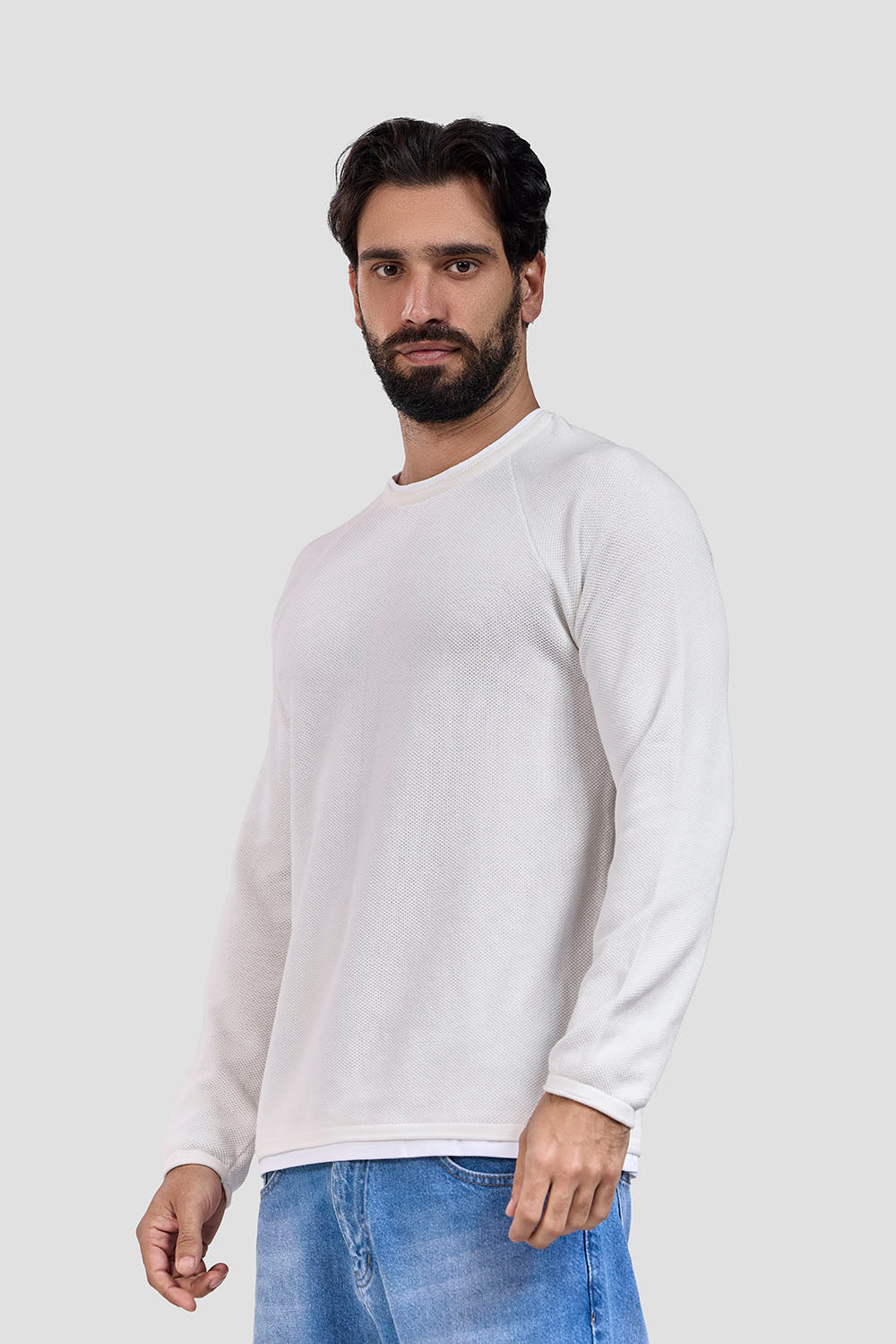 crew neck pullover