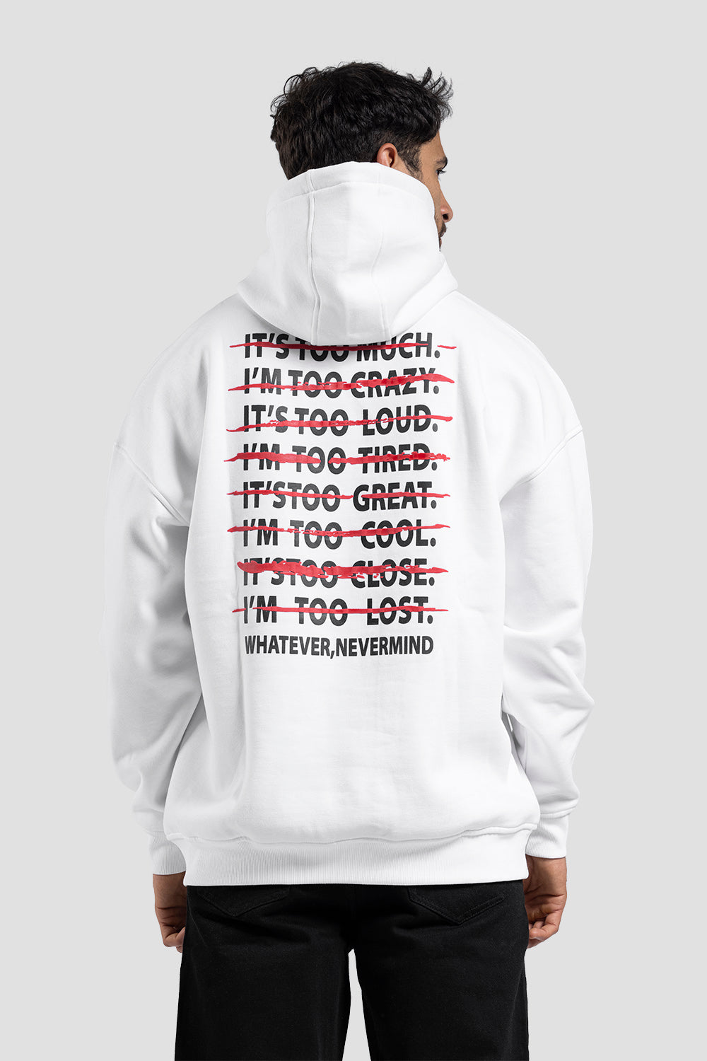 Printed Hoodie Sweatshirt