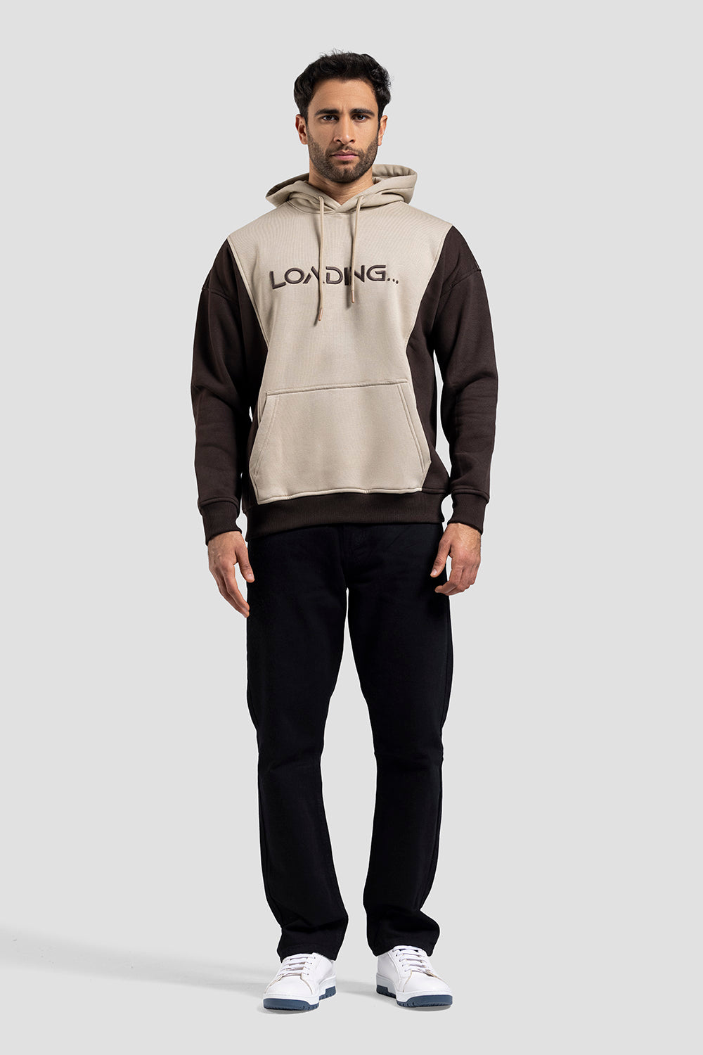 Printed Hoodie Sweatshirt