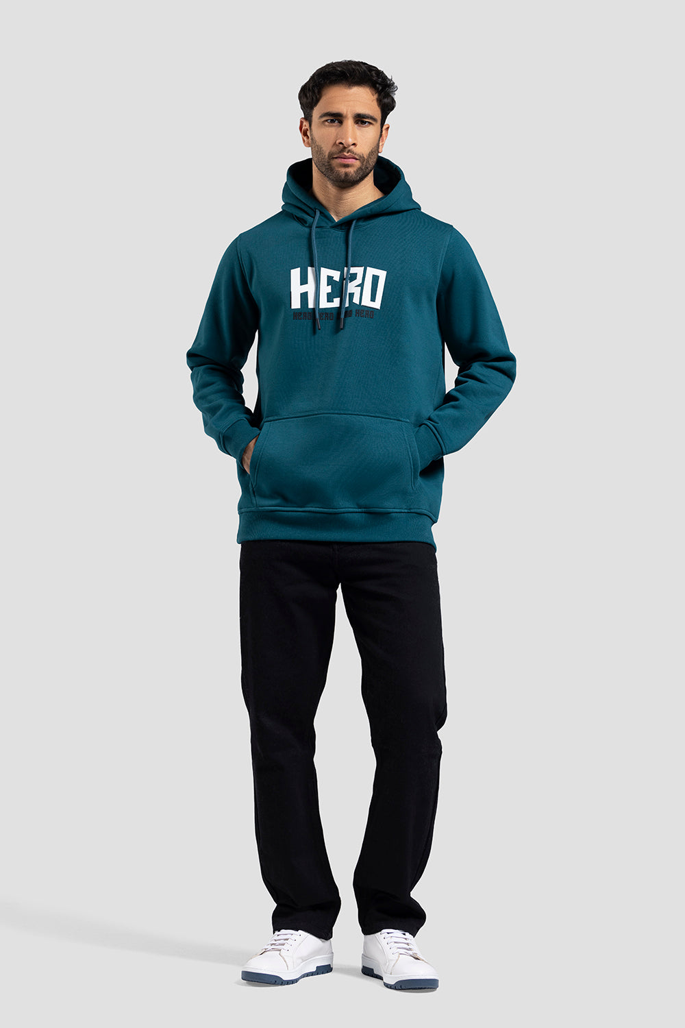 Printed Hoodie Sweatshirt