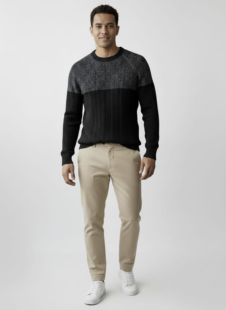 Crew Neck Pullover