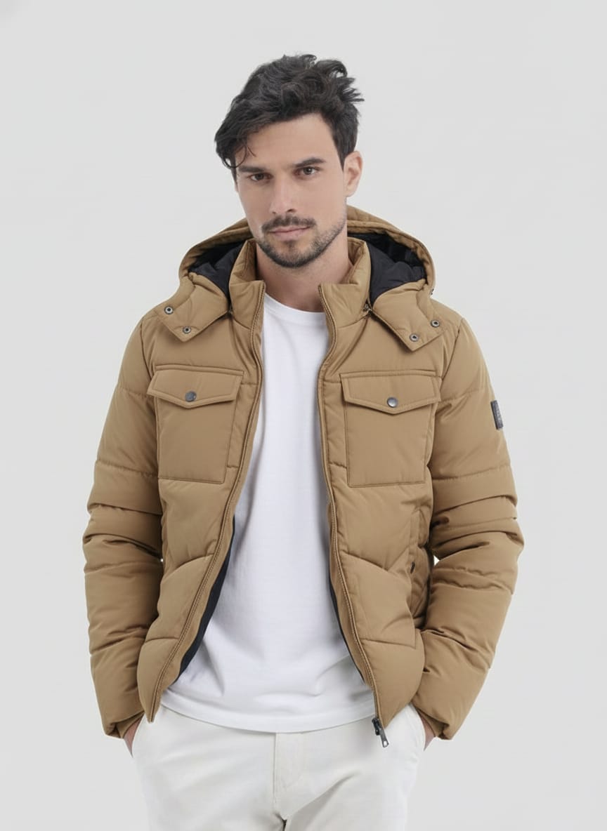Hooded Puffer Jacket