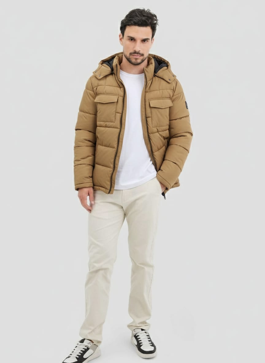 Hooded Puffer Jacket