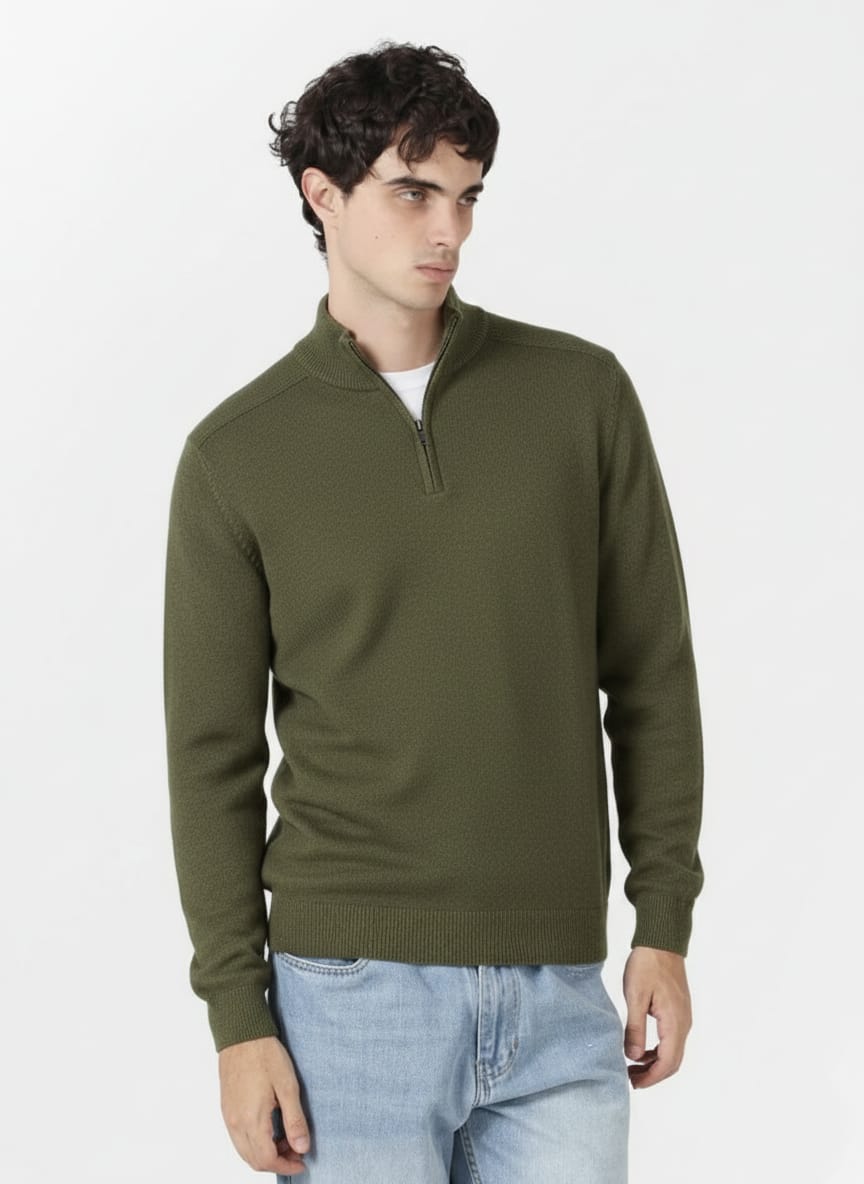 Quarter Zipper PULLOVER