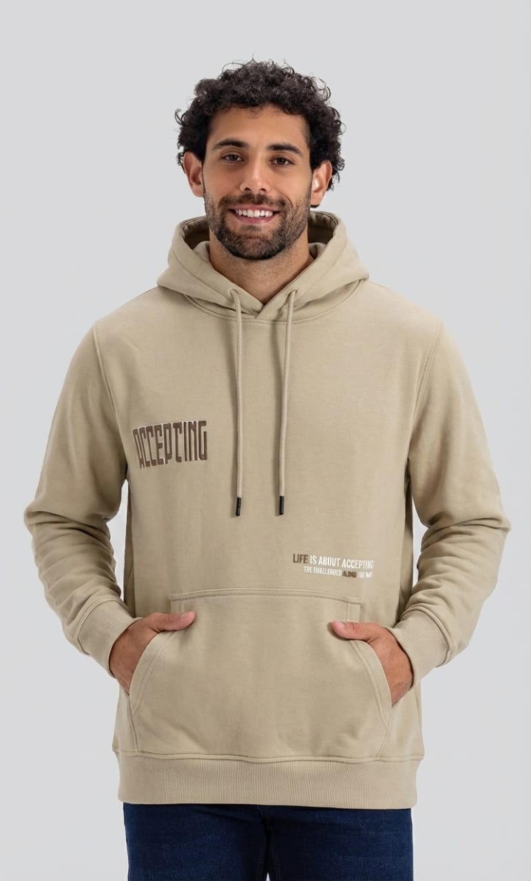 Printed Hoodie Sweatshirt