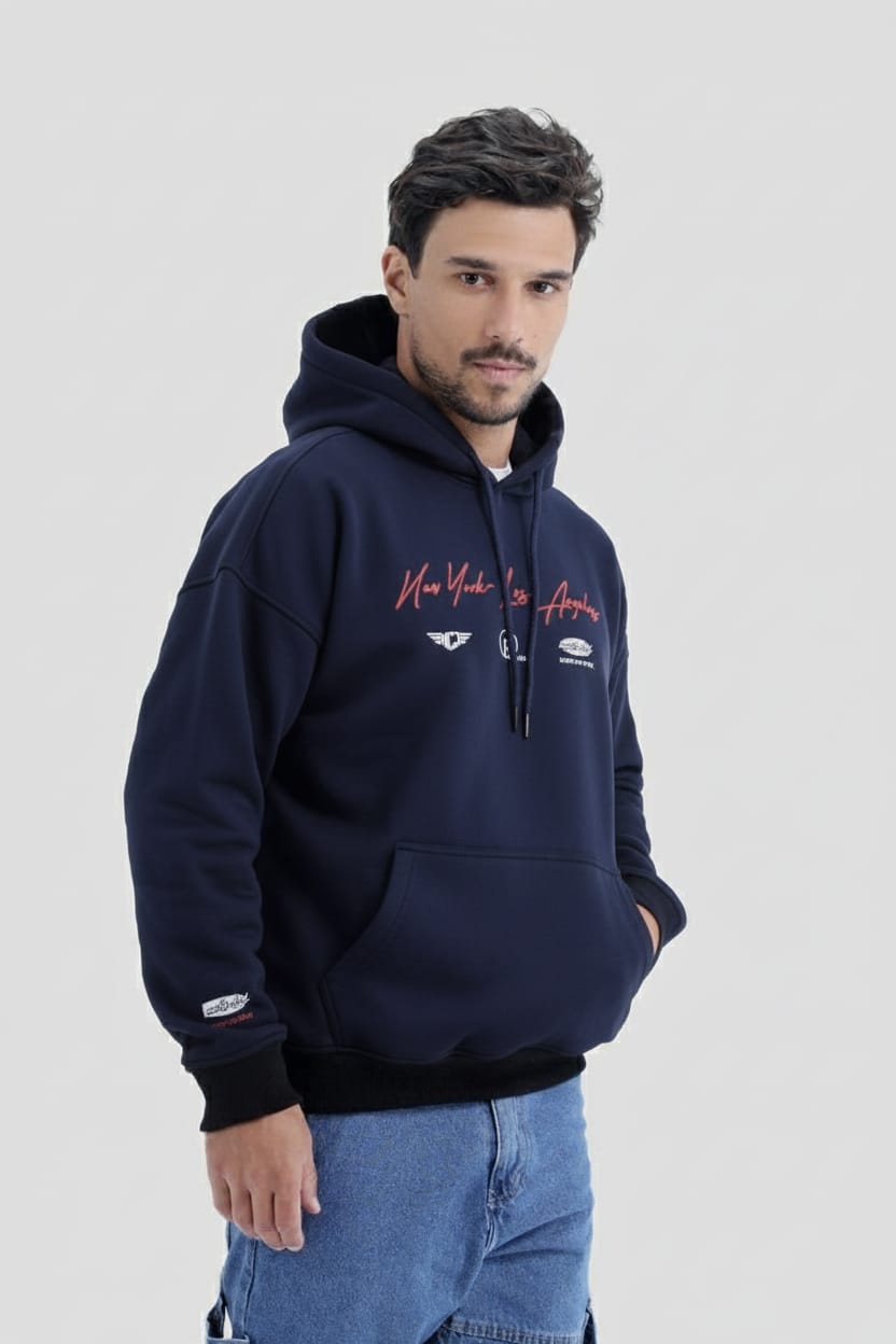 Printed Hoodie Sweatshirt