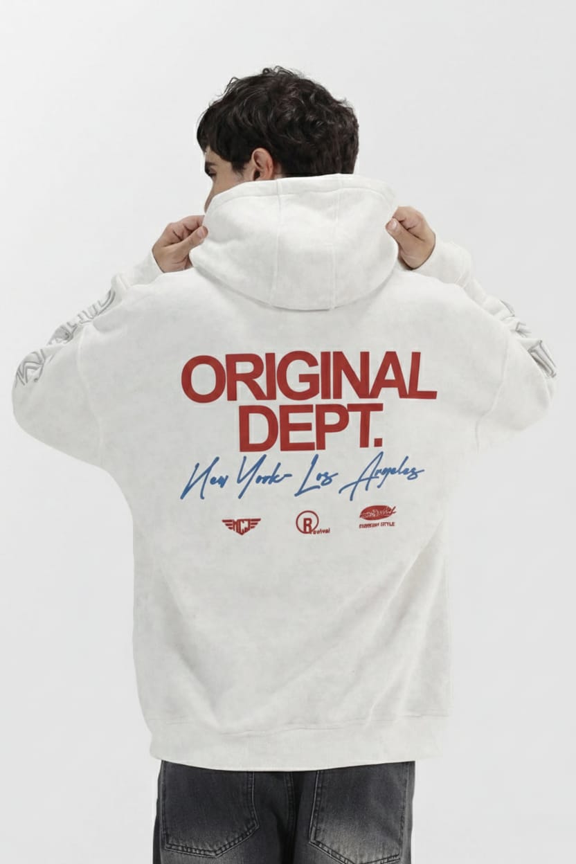 Printed Hoodie Sweatshirt