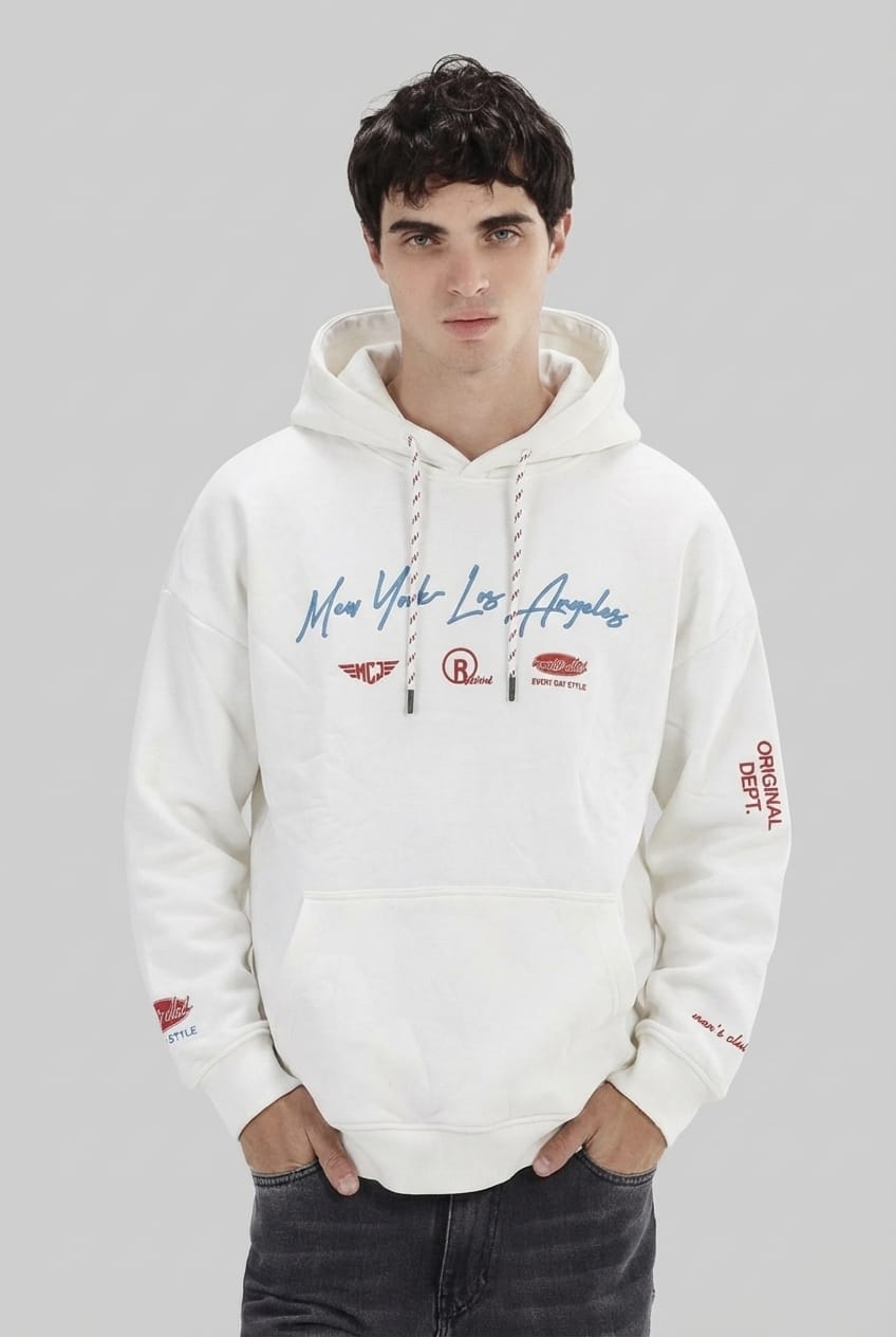 Printed Hoodie Sweatshirt