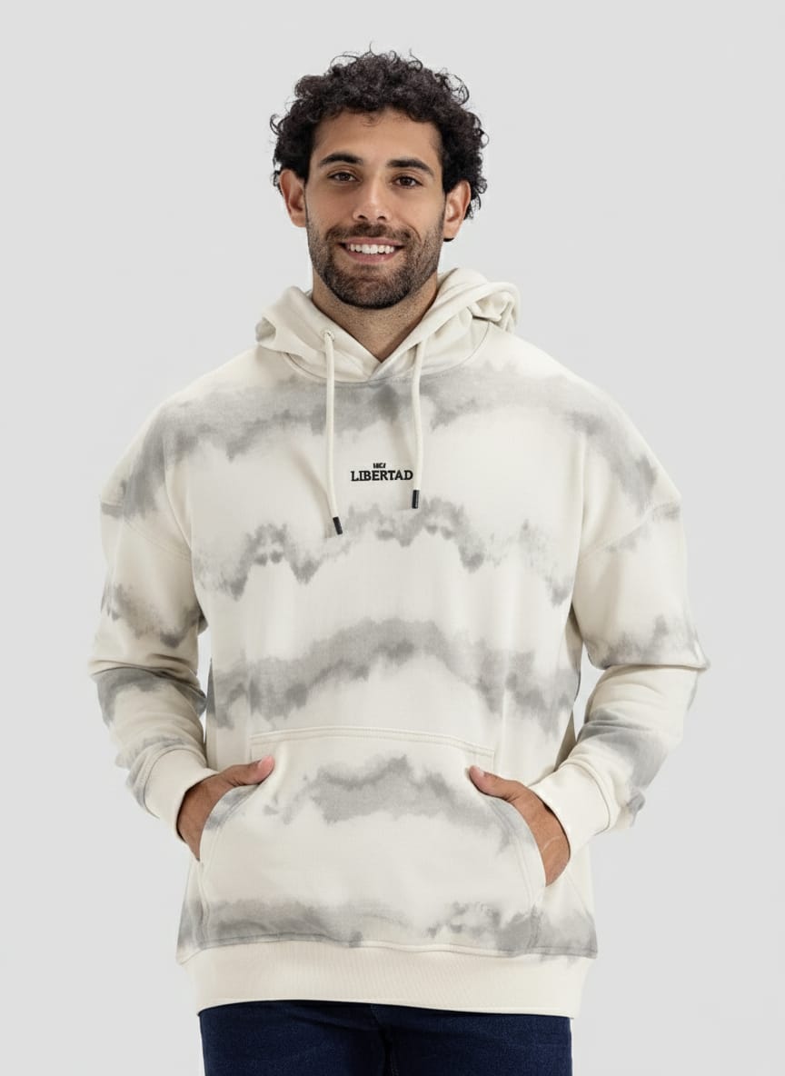Printed Hoodie Sweatshirt