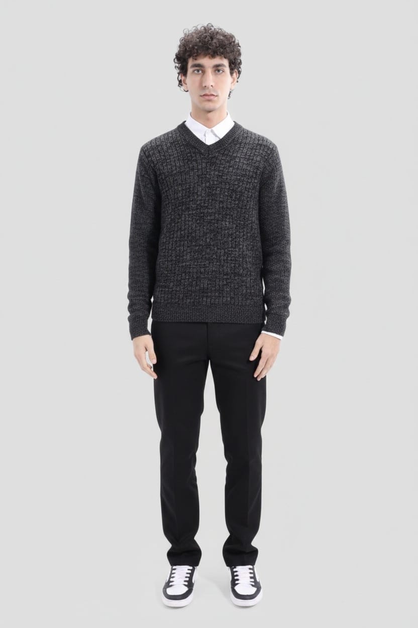V Neck Pullover