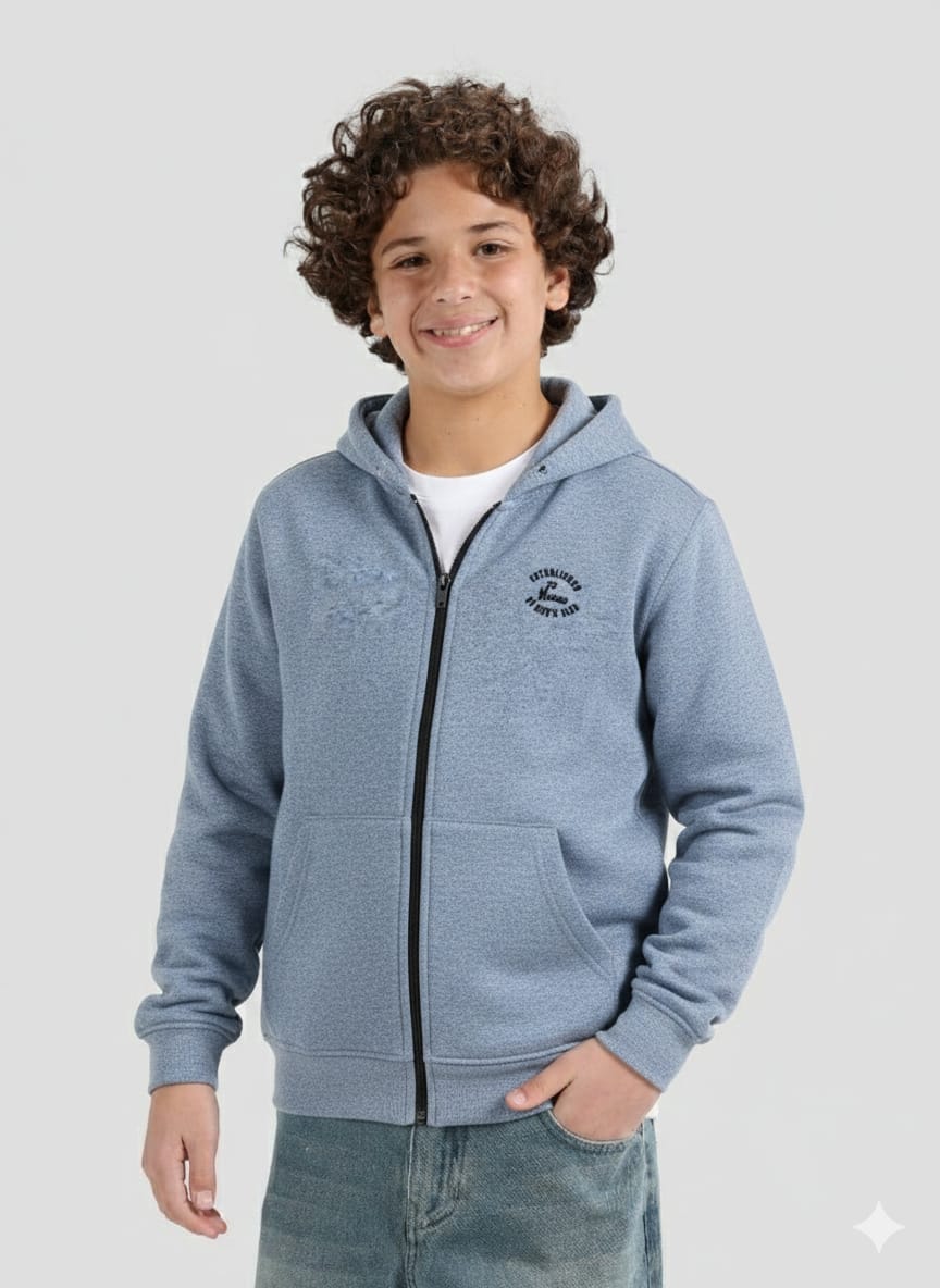 Full Zipper Hoodie Sweatshirt