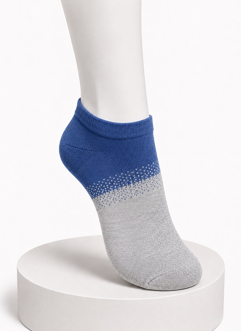 Blue Medium Towel Socks