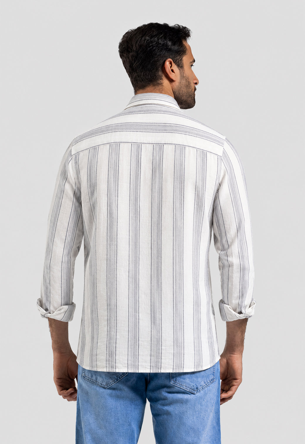 Slim Fit Striped Shirt