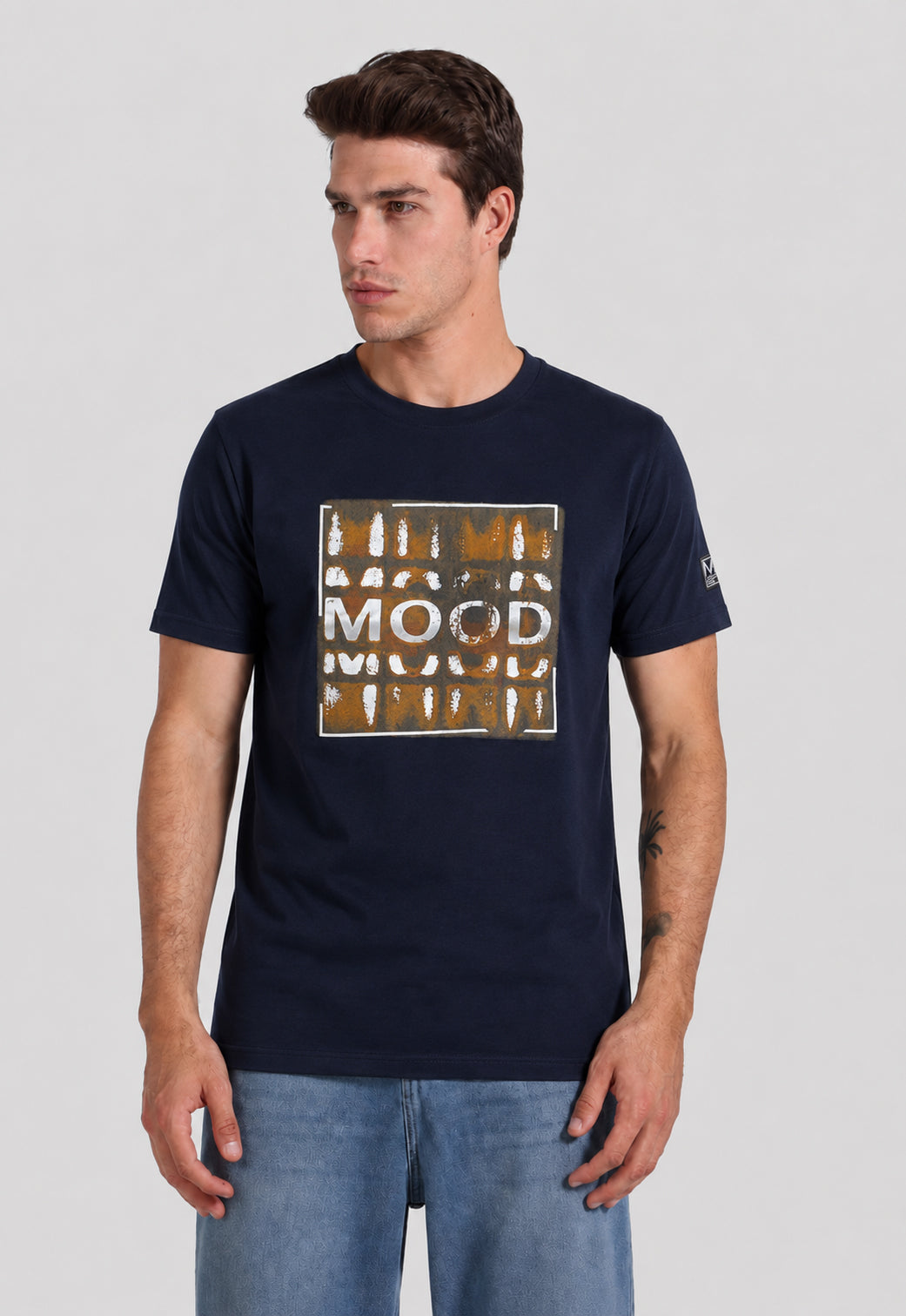 Crew Neck Printed T-Shirt