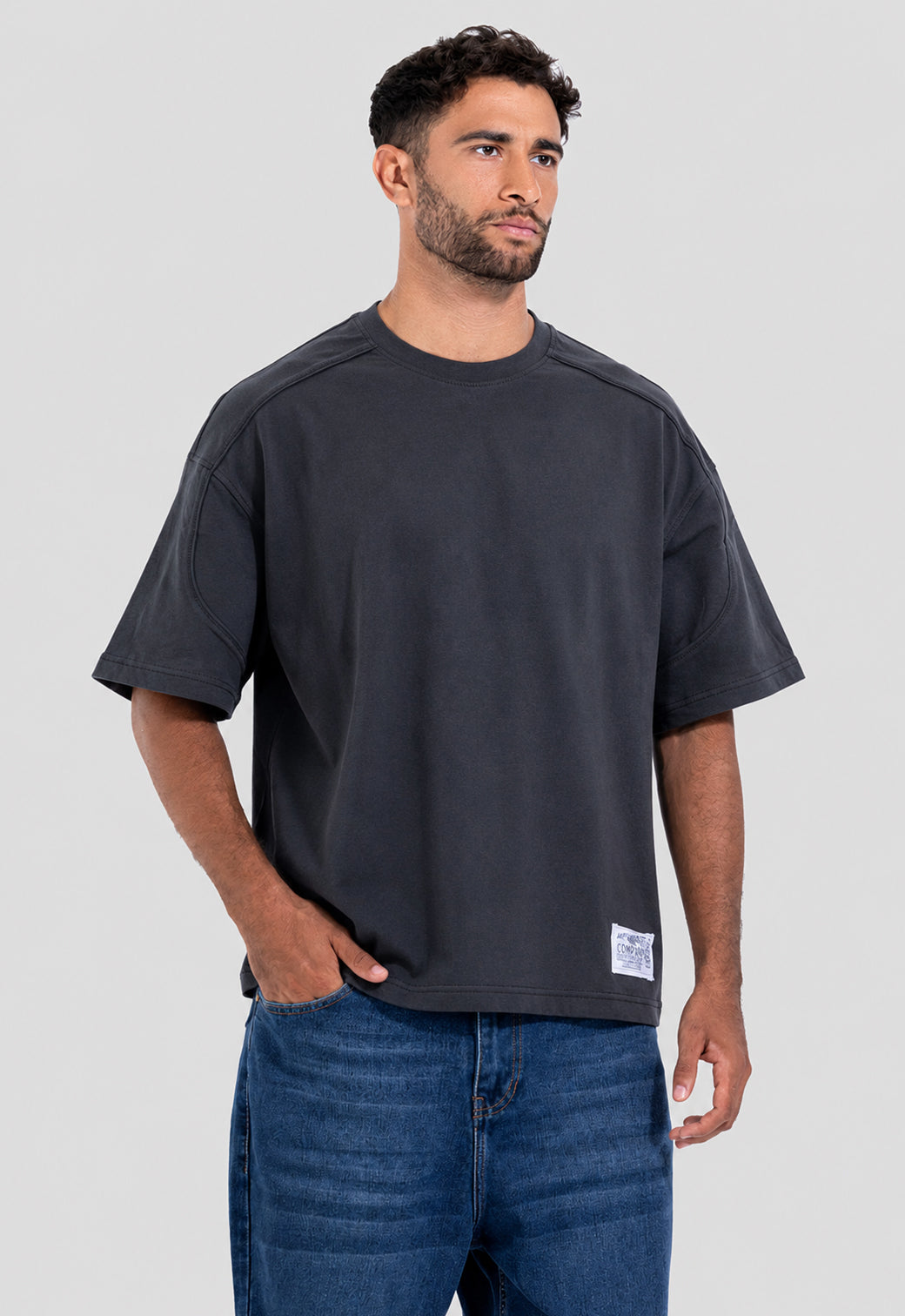 Crew Neck BoxyFit T-shirt