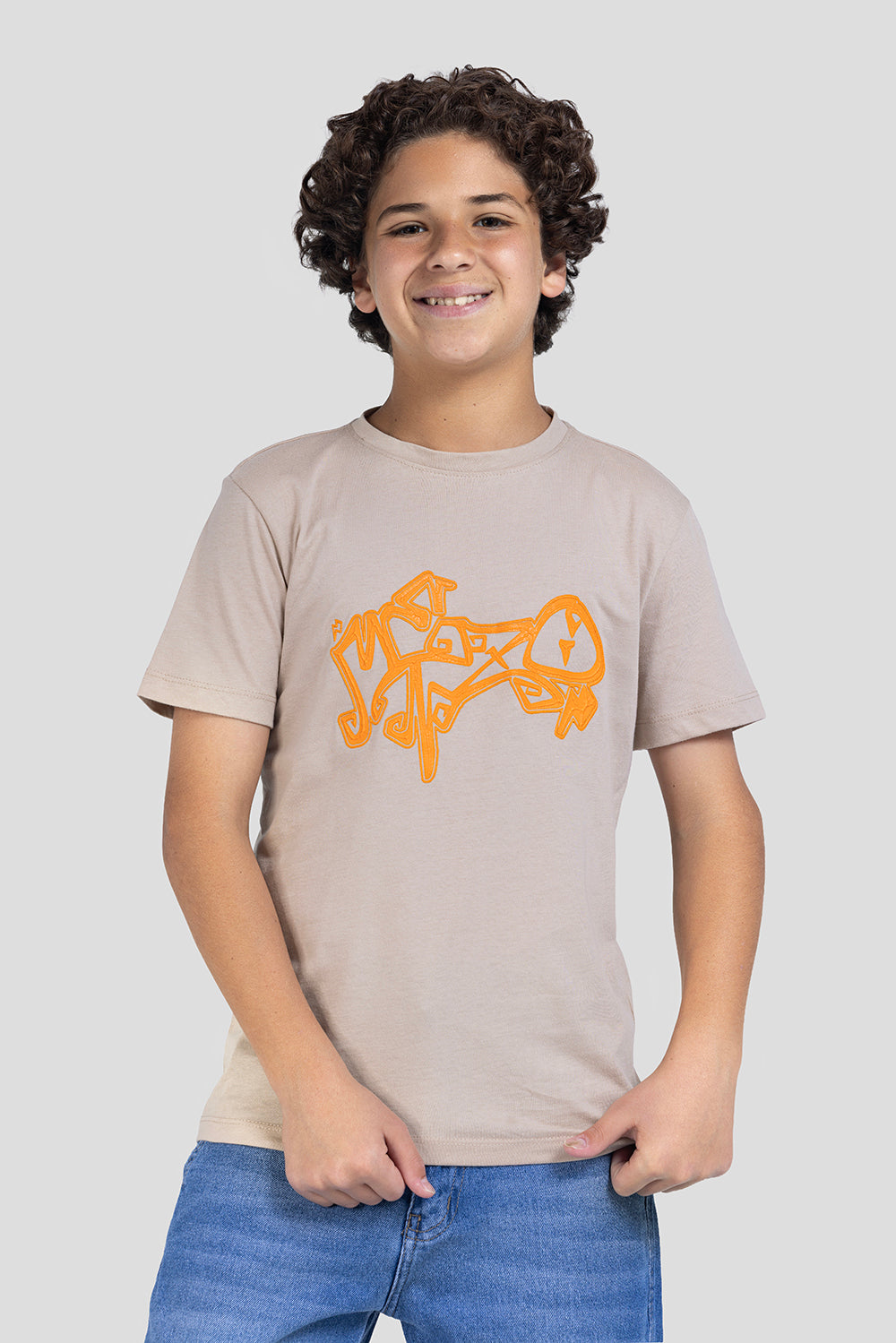 Crew Neck Printed T-Shirt