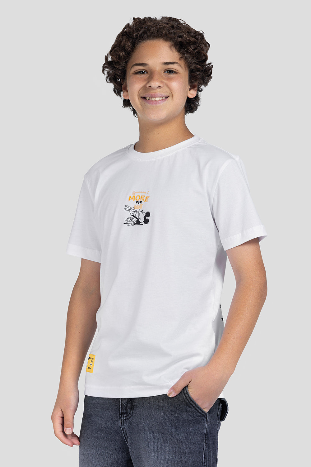 Crew Neck Printed T-Shirt