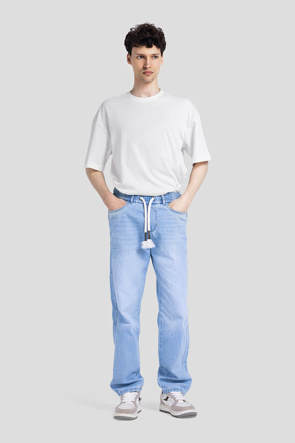 Wide Leg Denim Pant