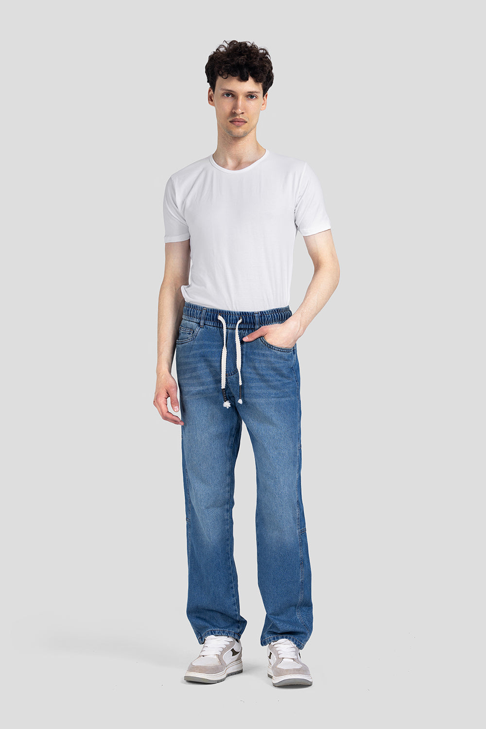 Wide Leg Denim Pant