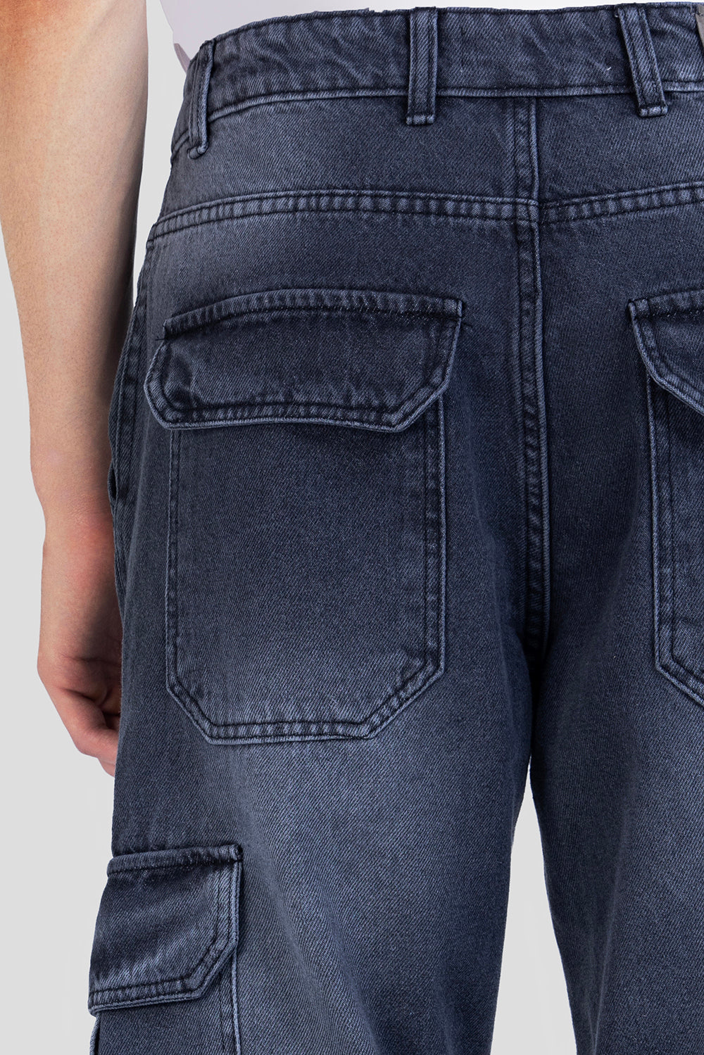 Wide Leg Denim Pant
