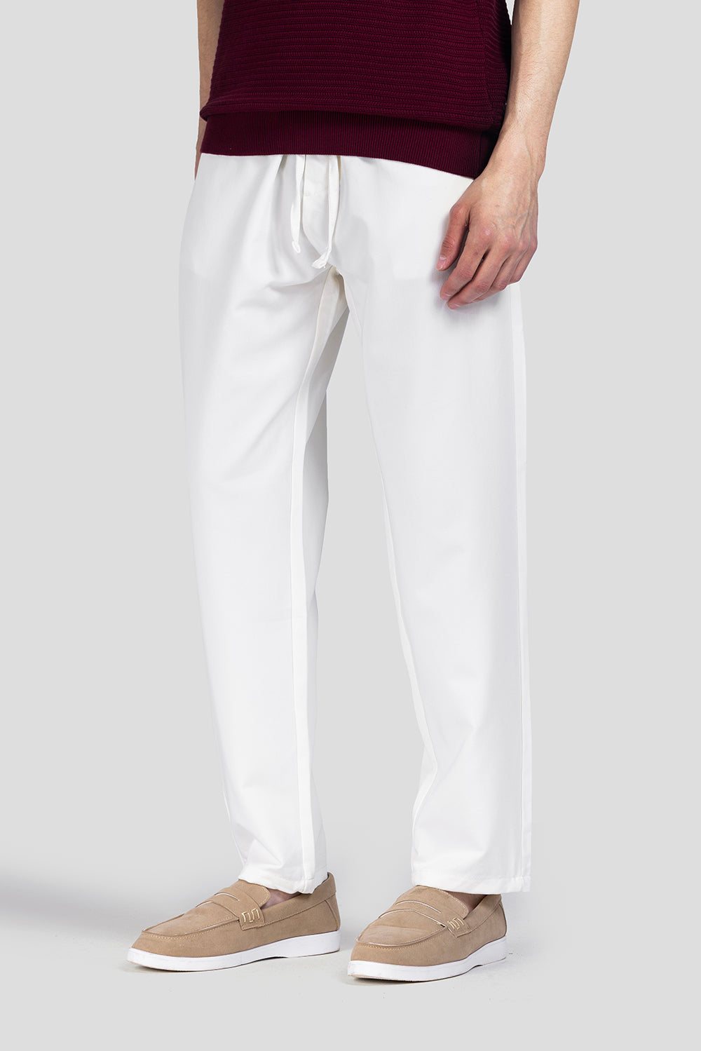 offwhite reguler fit chino pant