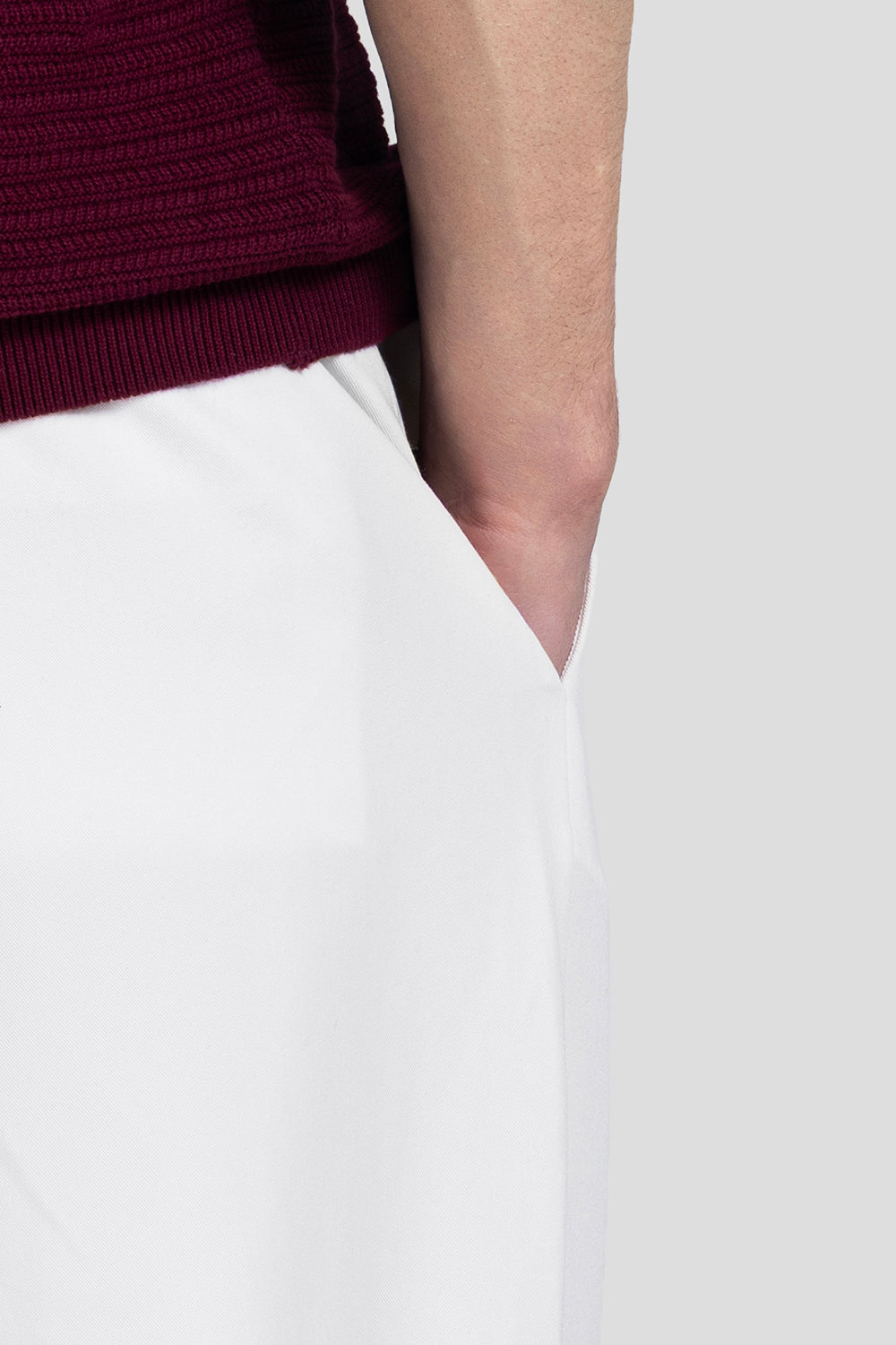 offwhite reguler fit chino pant