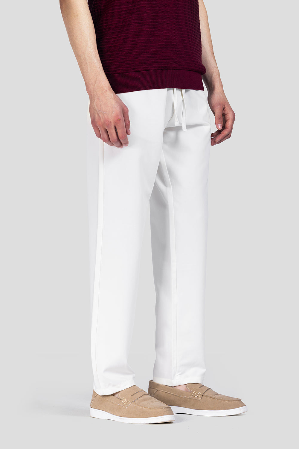 offwhite reguler fit chino pant