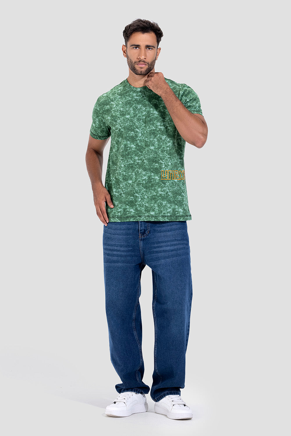 Printed Crew Neck T-Shirt