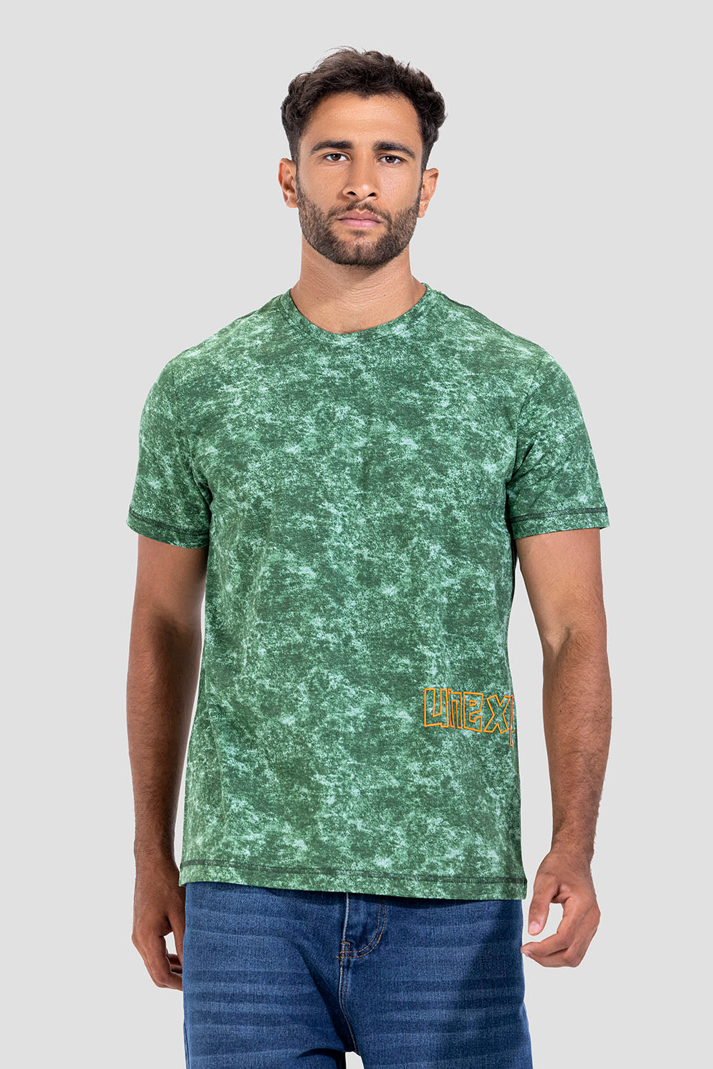 Printed Crew Neck T-Shirt