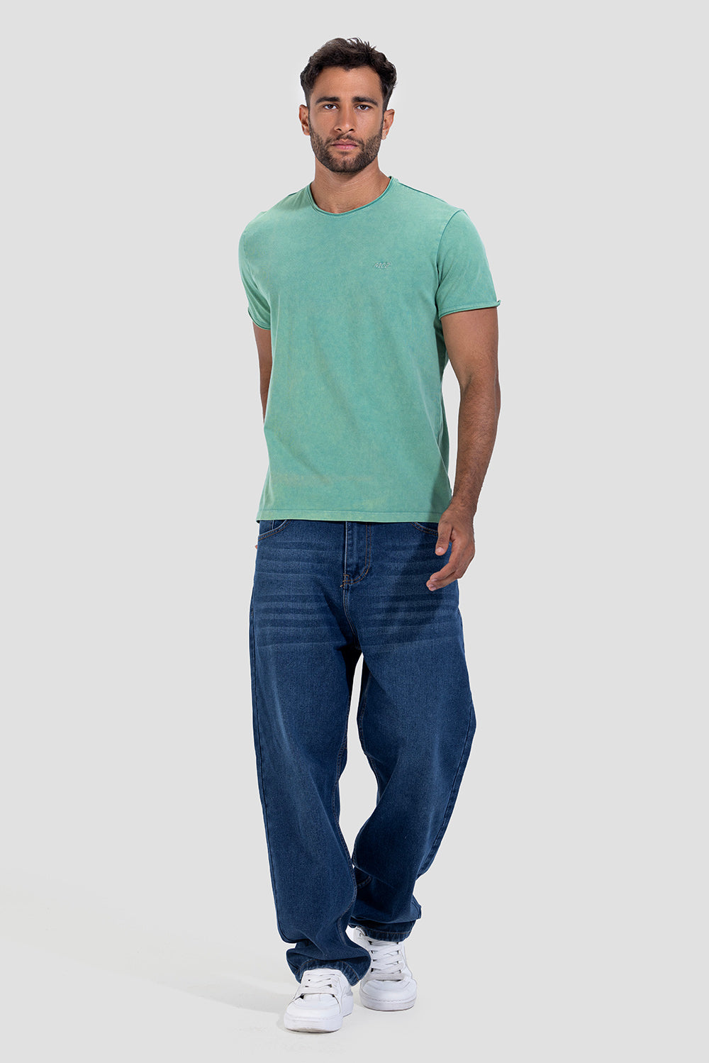 Crew Neck Printed T-shirt