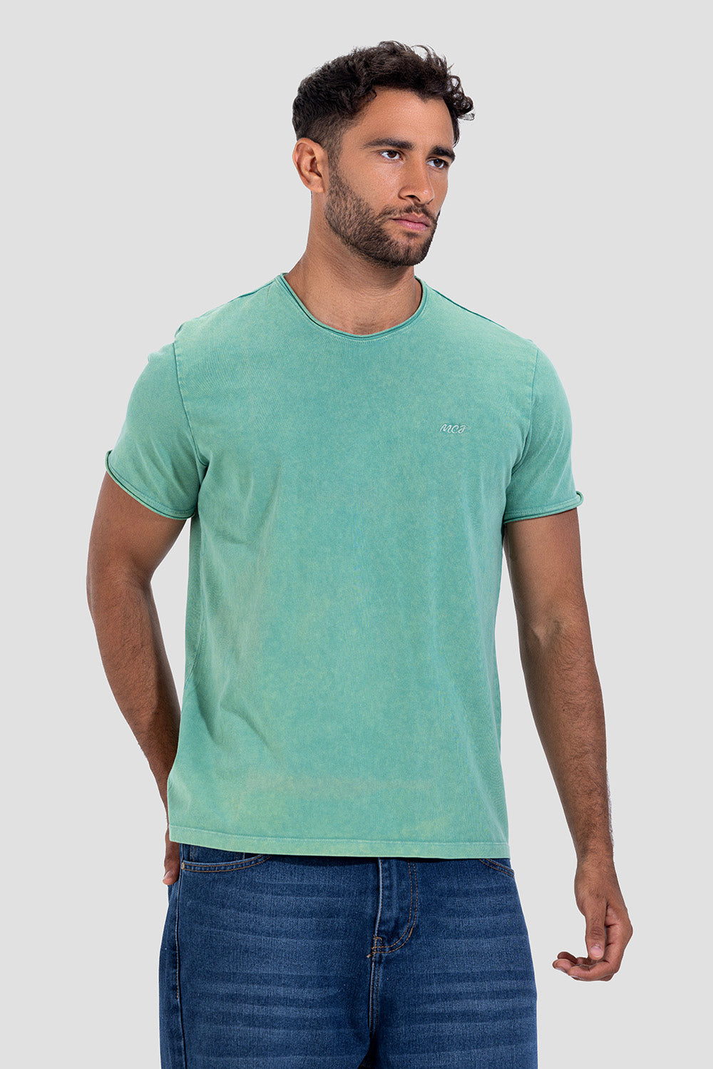 Crew Neck Printed T-shirt