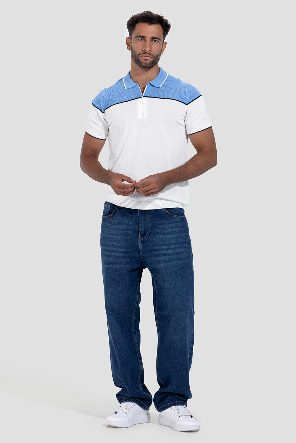 Slim Fit Kintted Polo