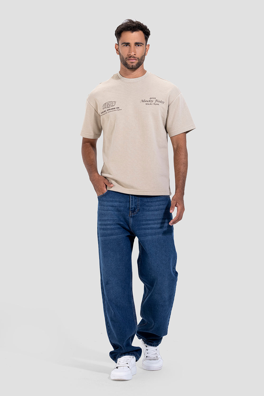 Crew Neck Baisc T-shirt