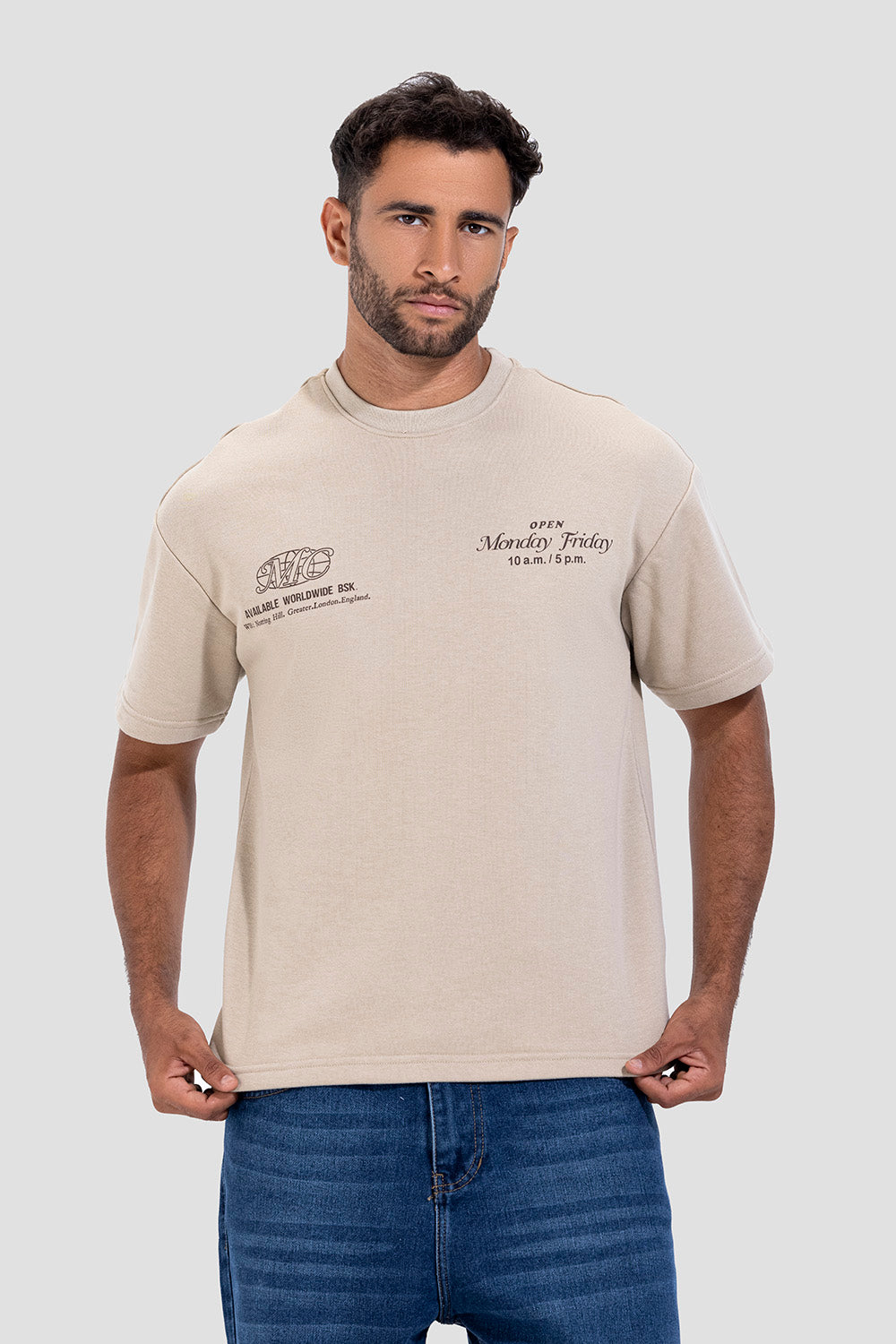 Crew Neck Baisc T-shirt