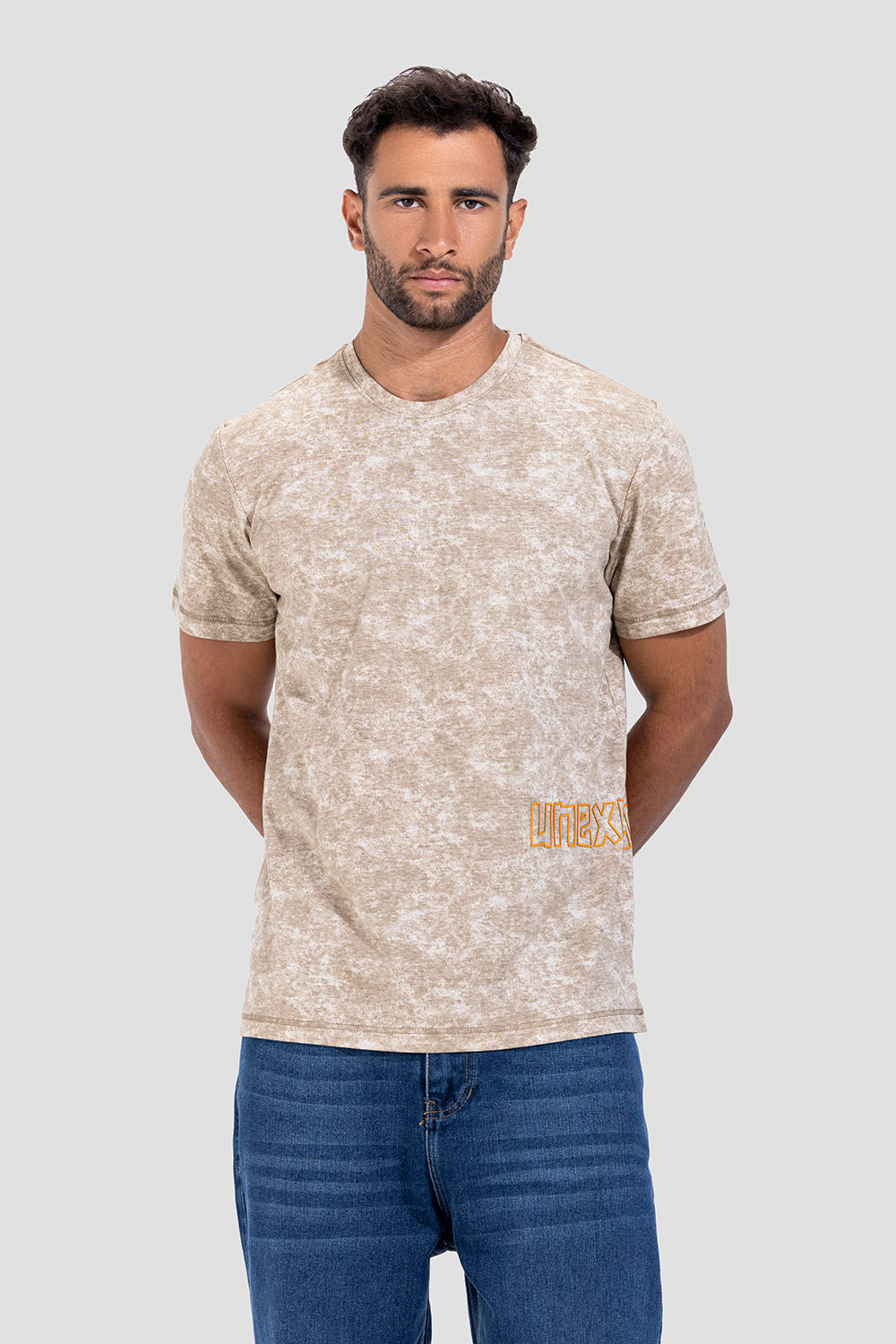 Printed Crew Neck T-Shirt