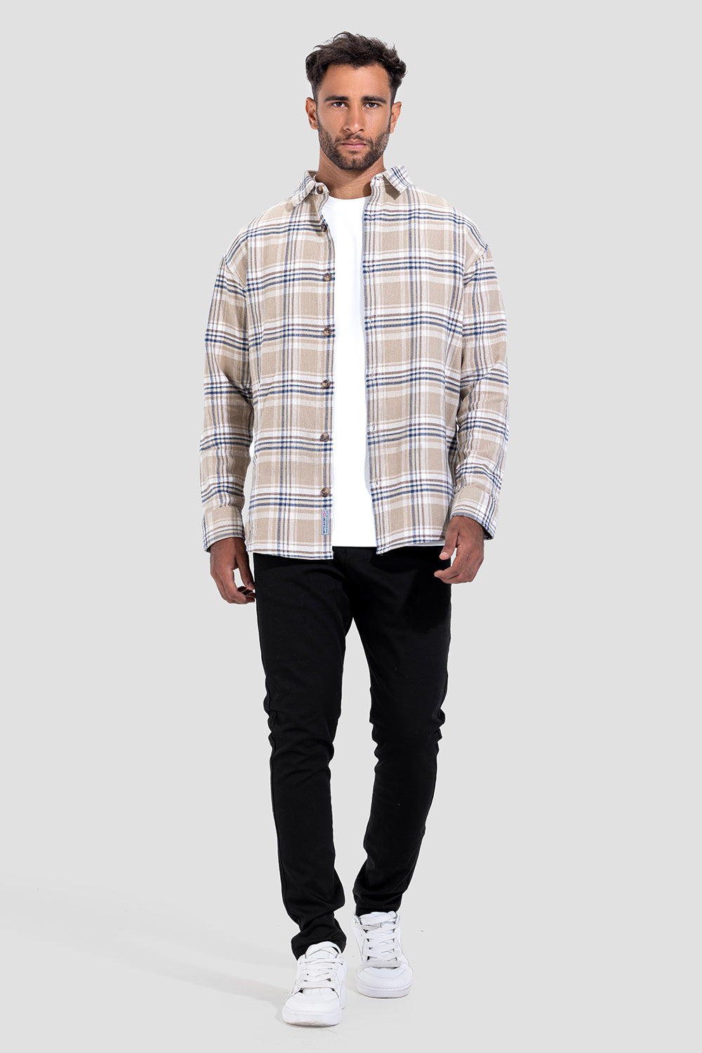 Slim Fit Checked Shirt